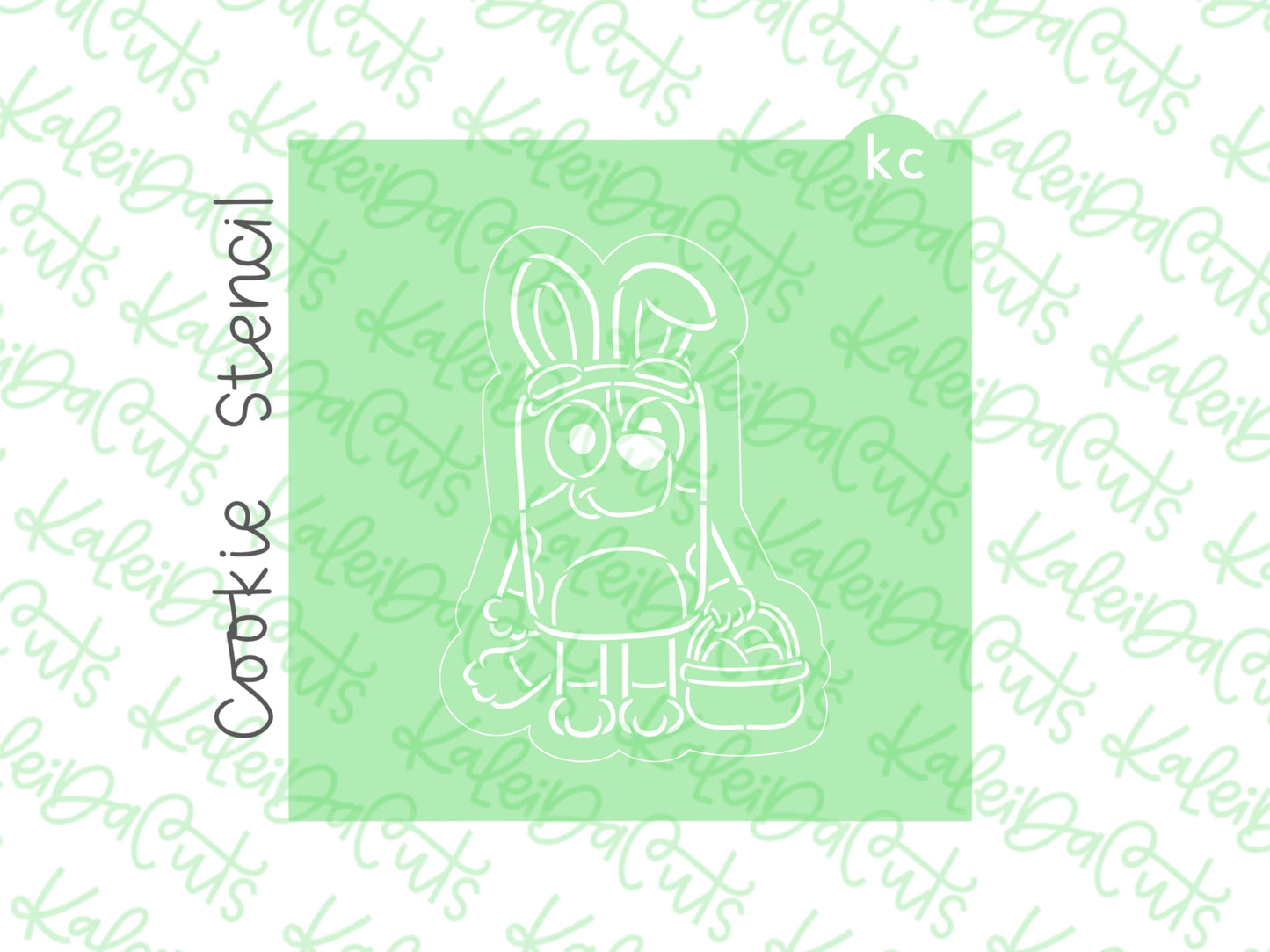 PYO Easter Pup Stencil