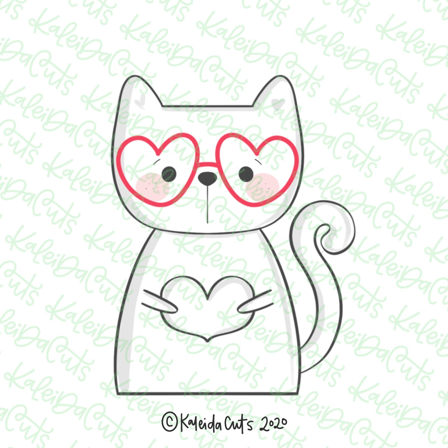 Kitty 2020 Cookie Cutter