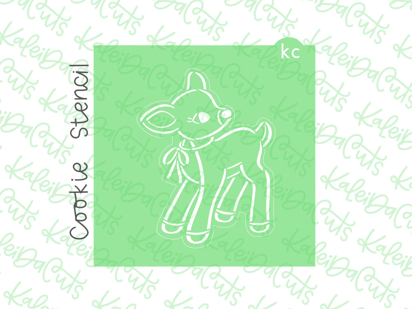 PYO Vintage Deer Stencil