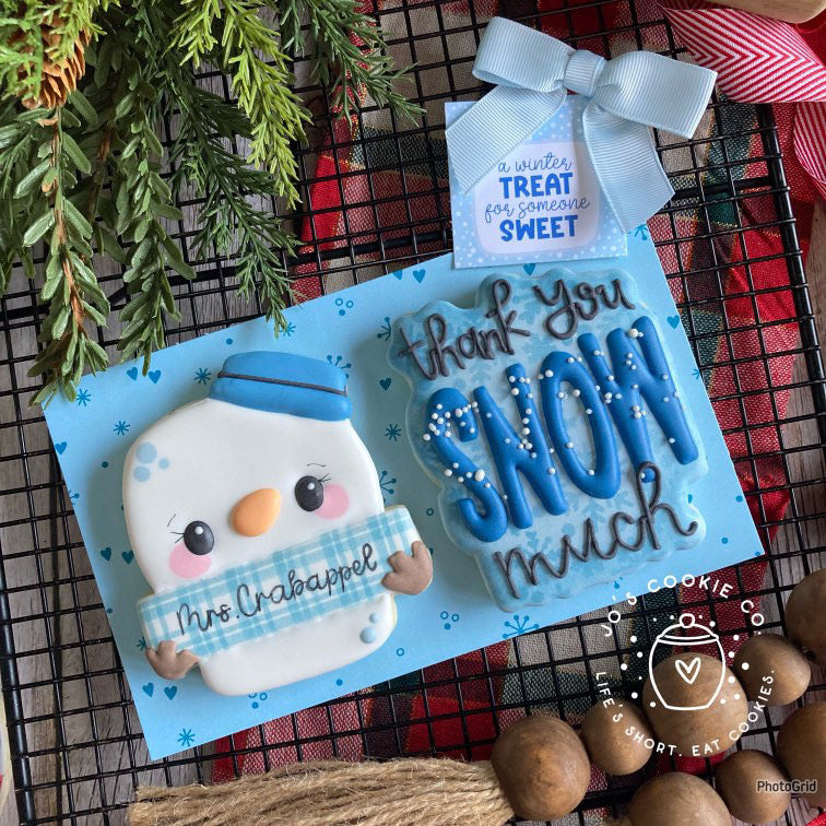 Snow Much Cookie Cutter Set of 2
