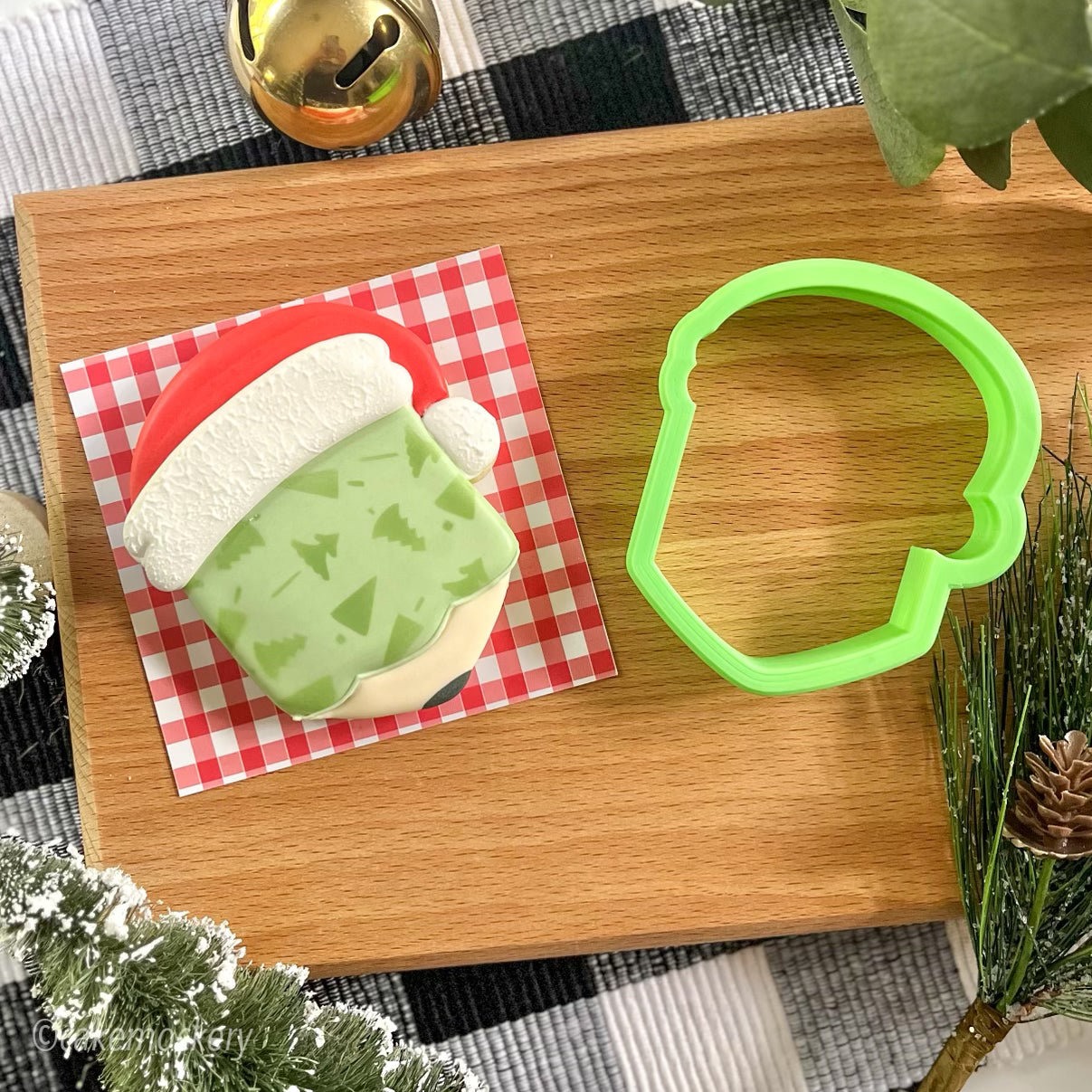 Santa Hat Pencil Cookie Cutter