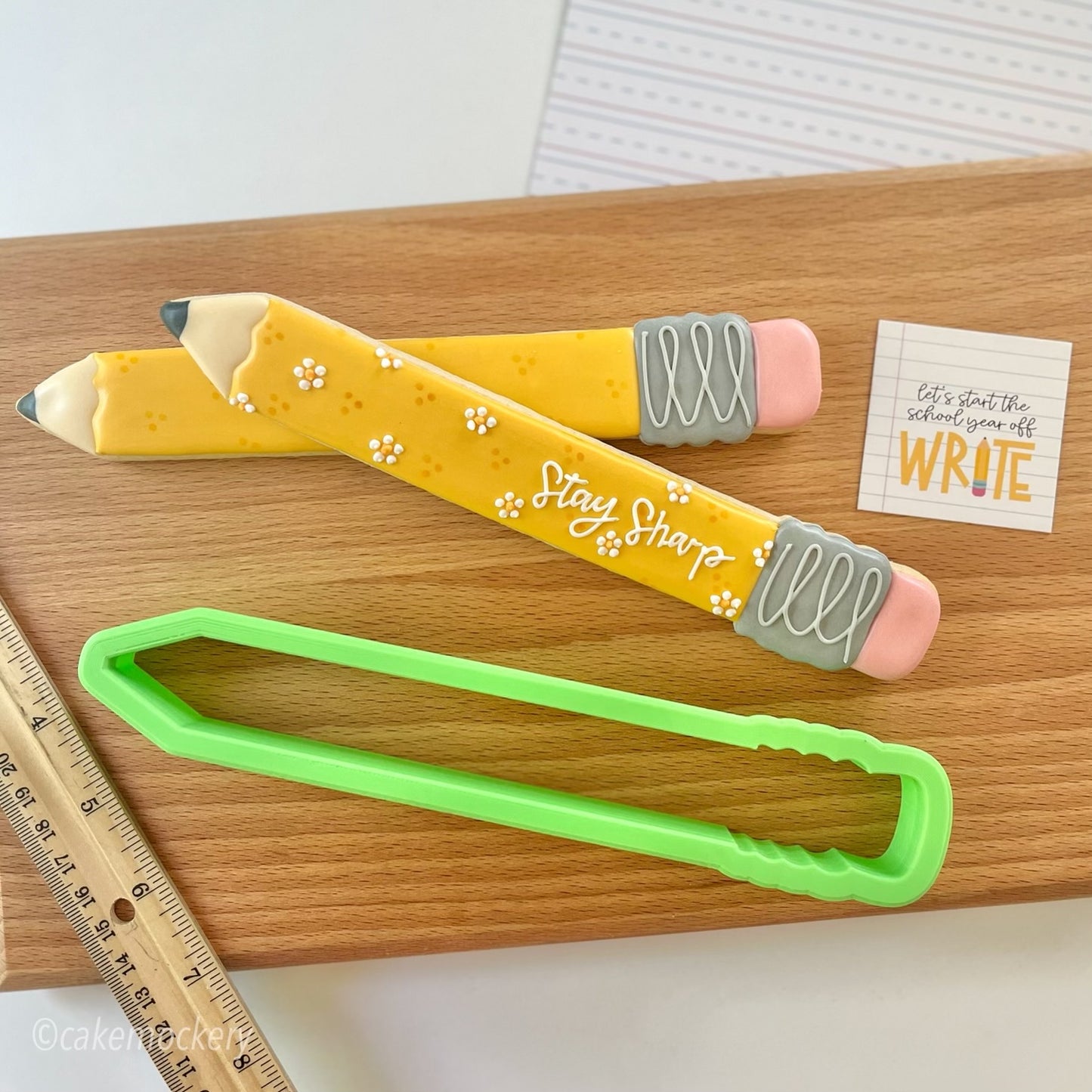 Super Skinny Pencil Cookie Cutter