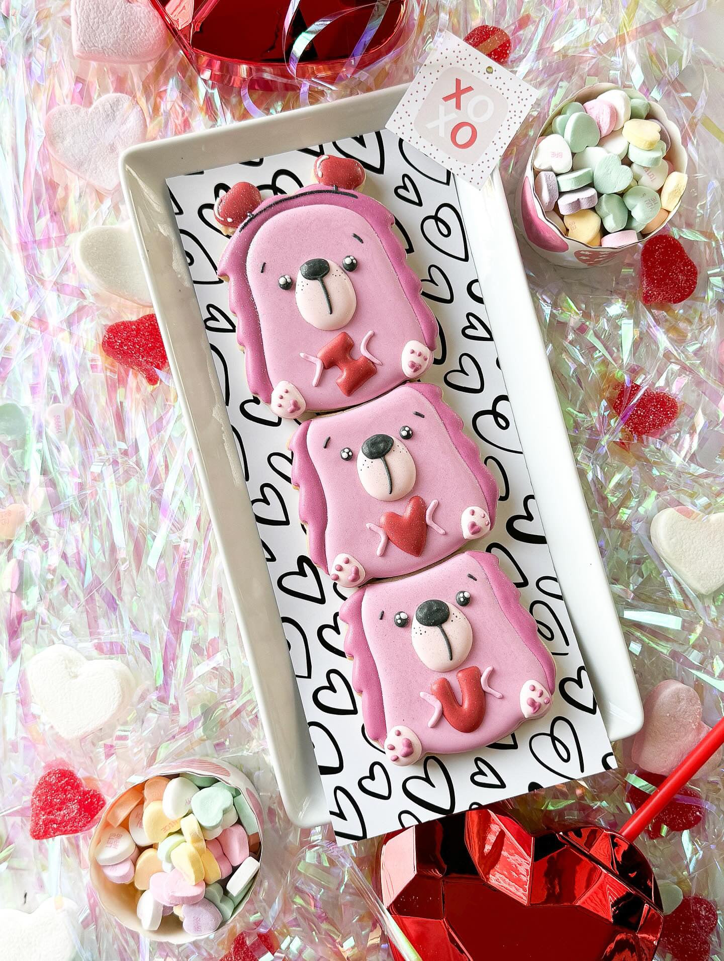 Hedge Heart Stack Cookie Cutter Set of 2