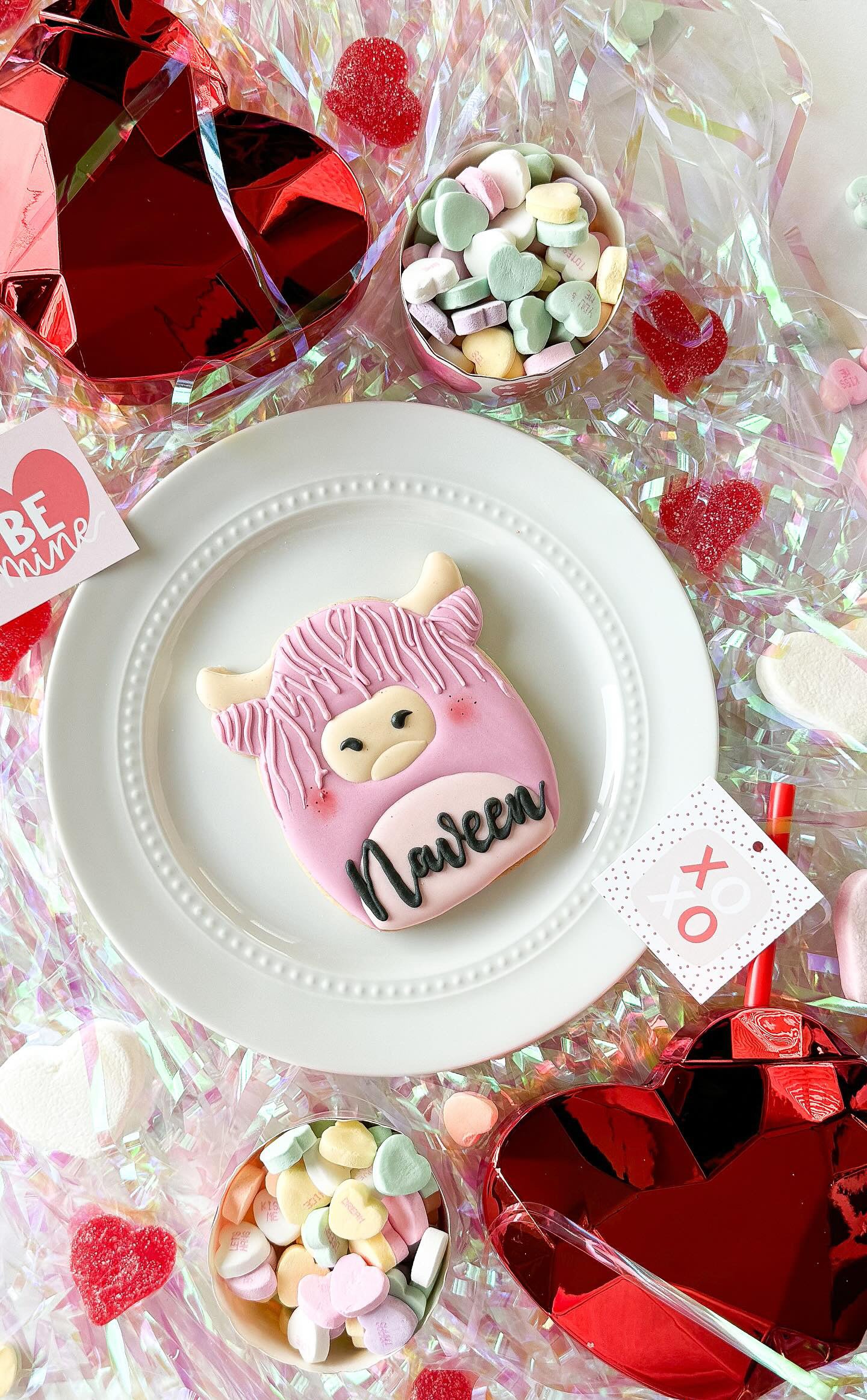 Highland Cow Plush Cookie Cutter