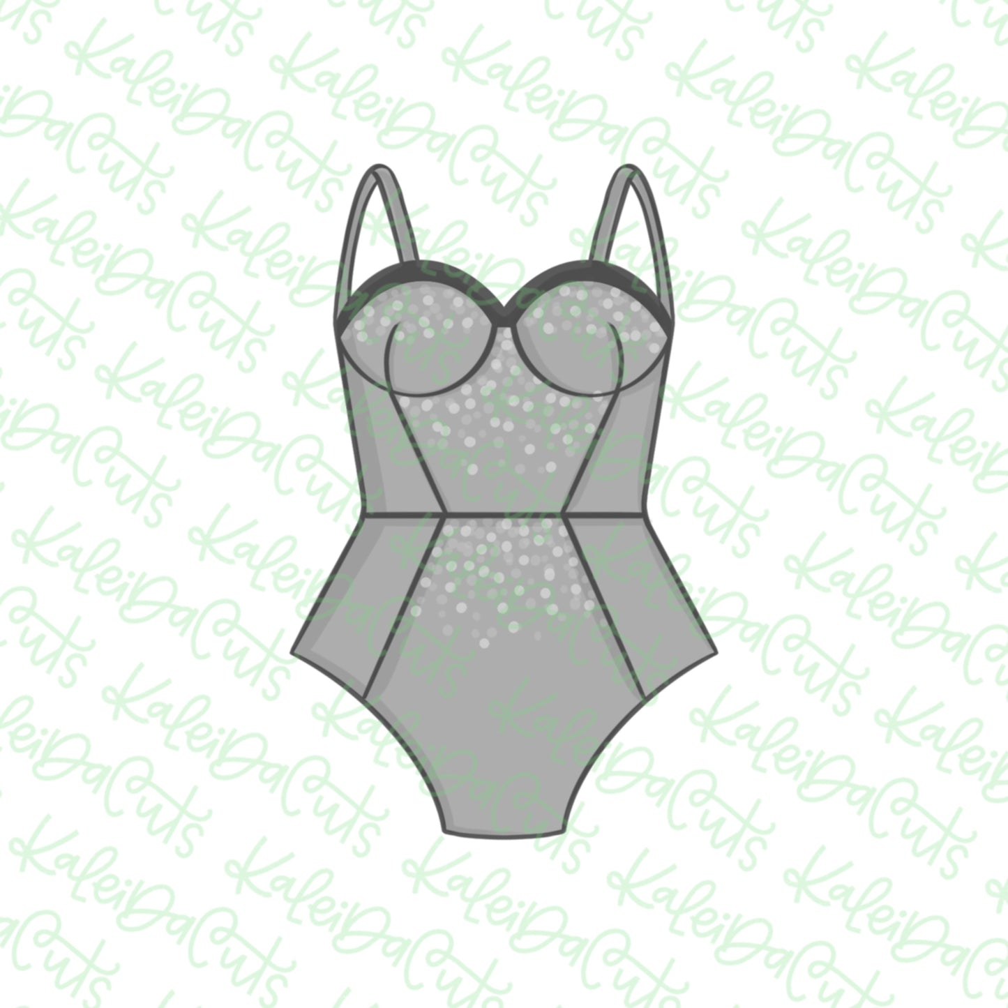 OkieDoughkie Set 5 Cookie Cutter. Lingerie