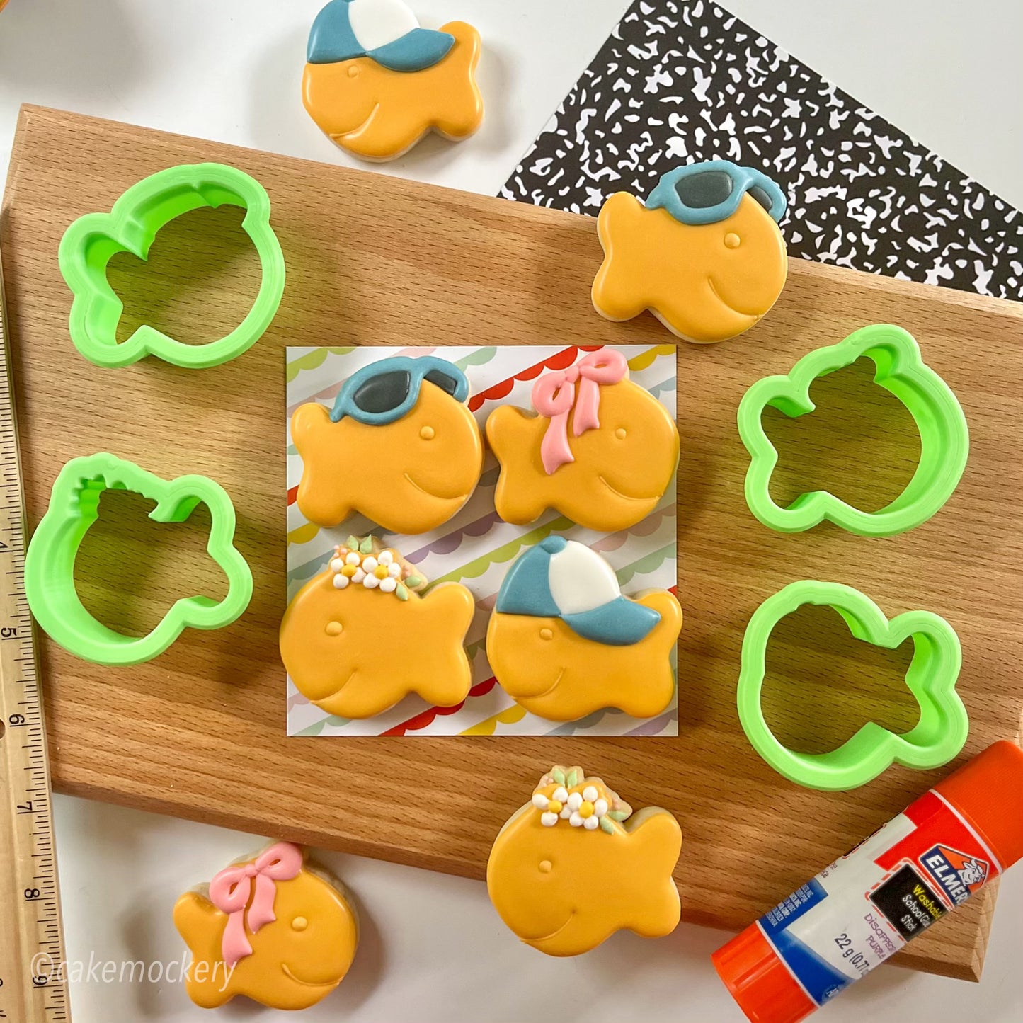 School of Goldfish Cookie Cutter Set of 4