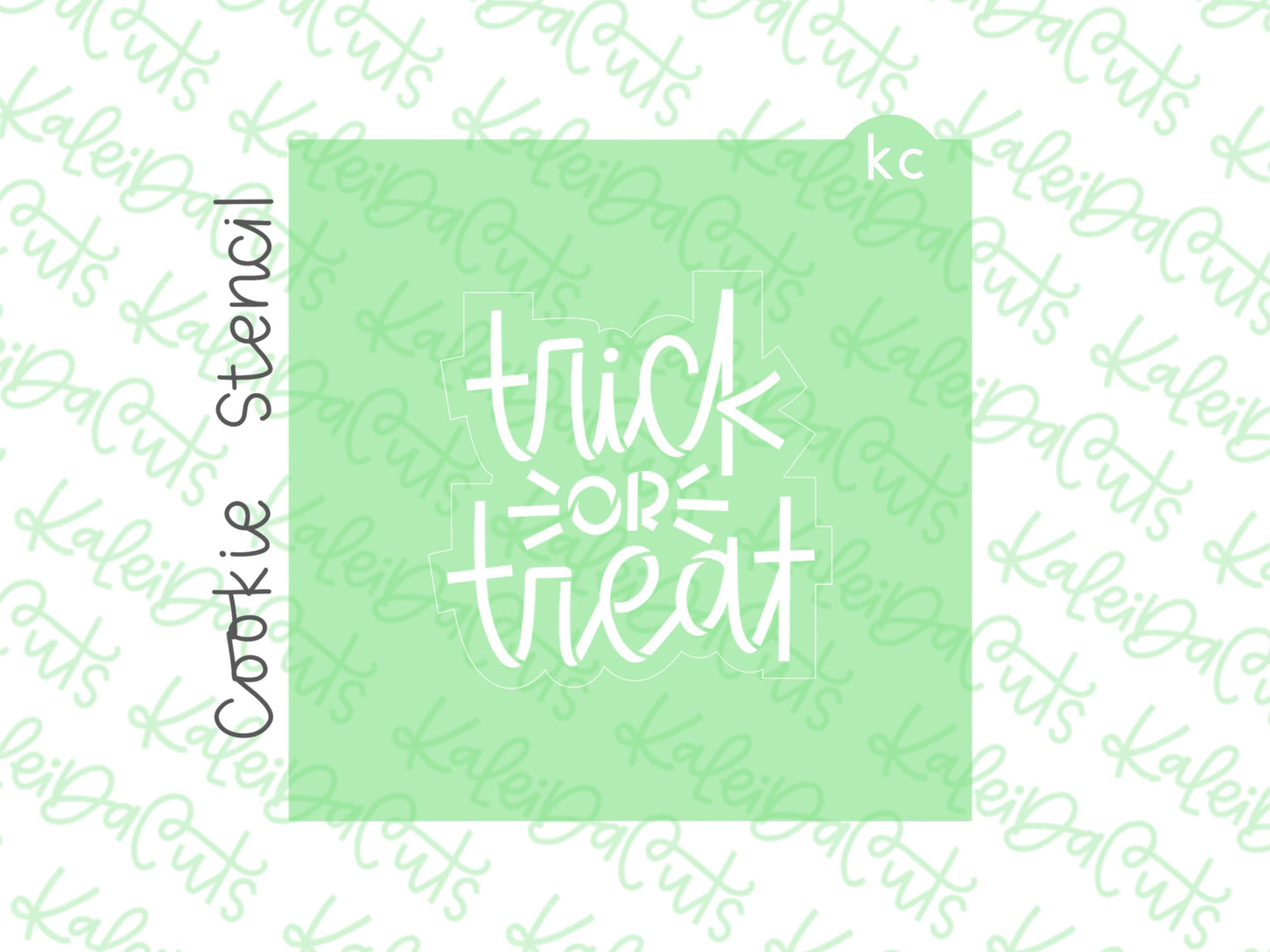 Trick or Treat 2023 Stencil