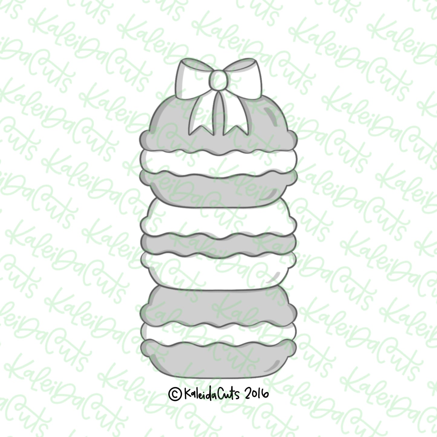 Macaron Stack Cookie Cutter