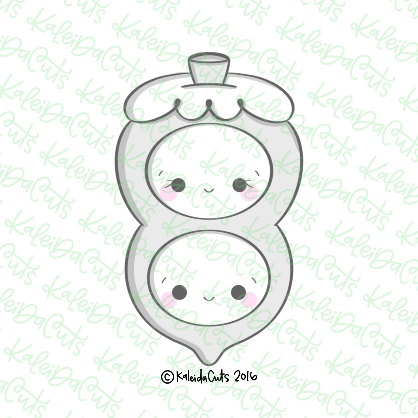 Pea Pod Cookie Cutter