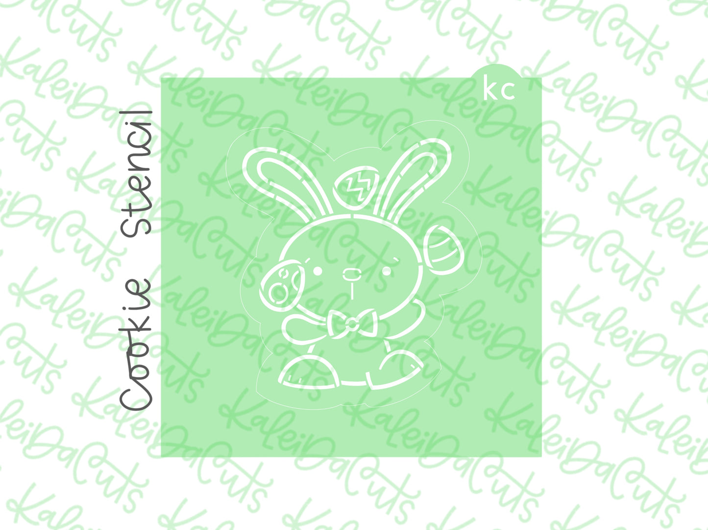 PYO Bunny Juggling Stencil