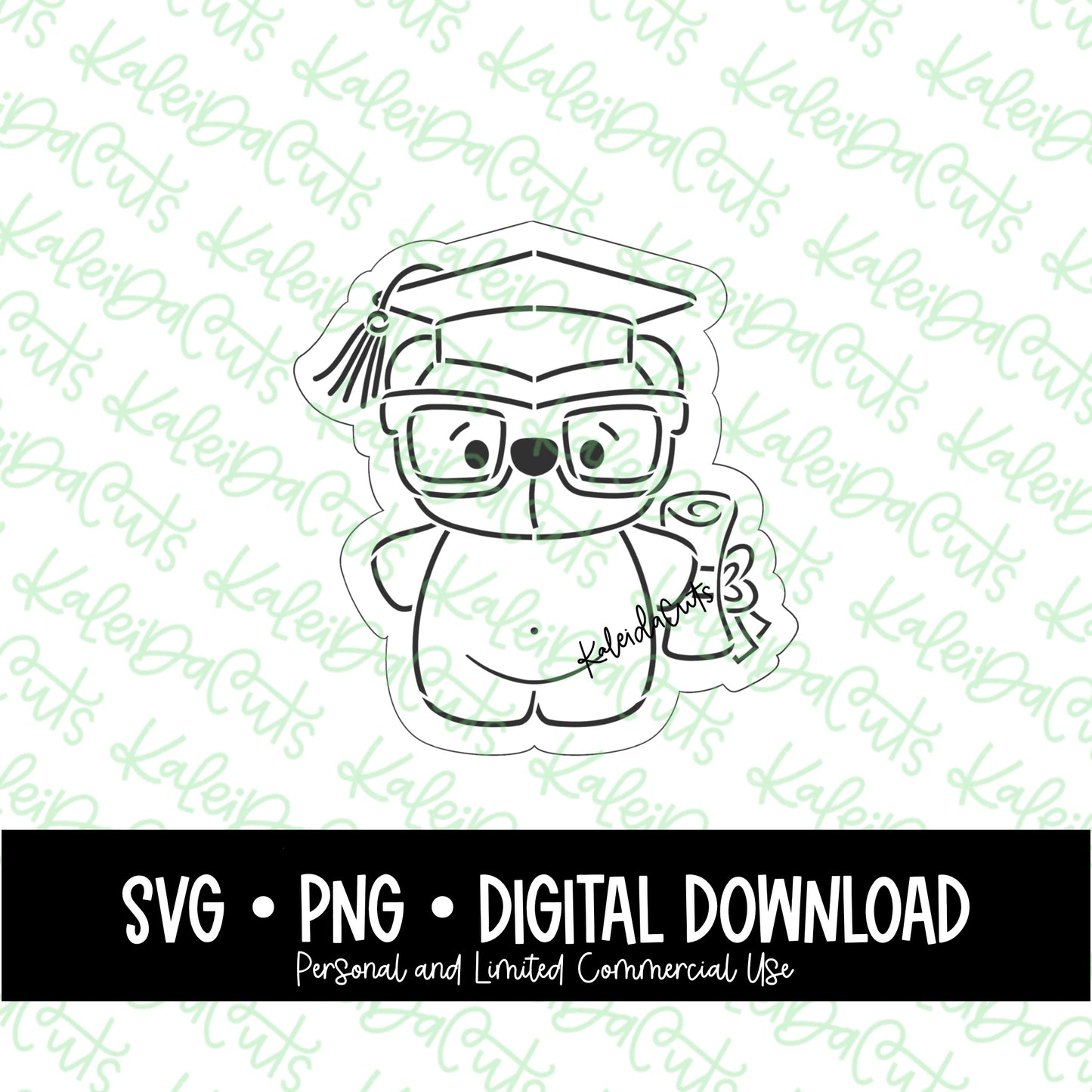 PYO Teddy Bear Graduate Digital Download