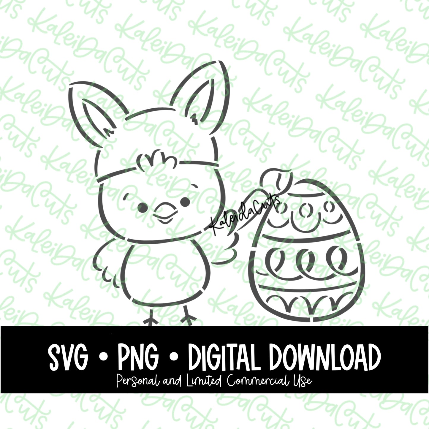 PYO Chick Painting Digital Download