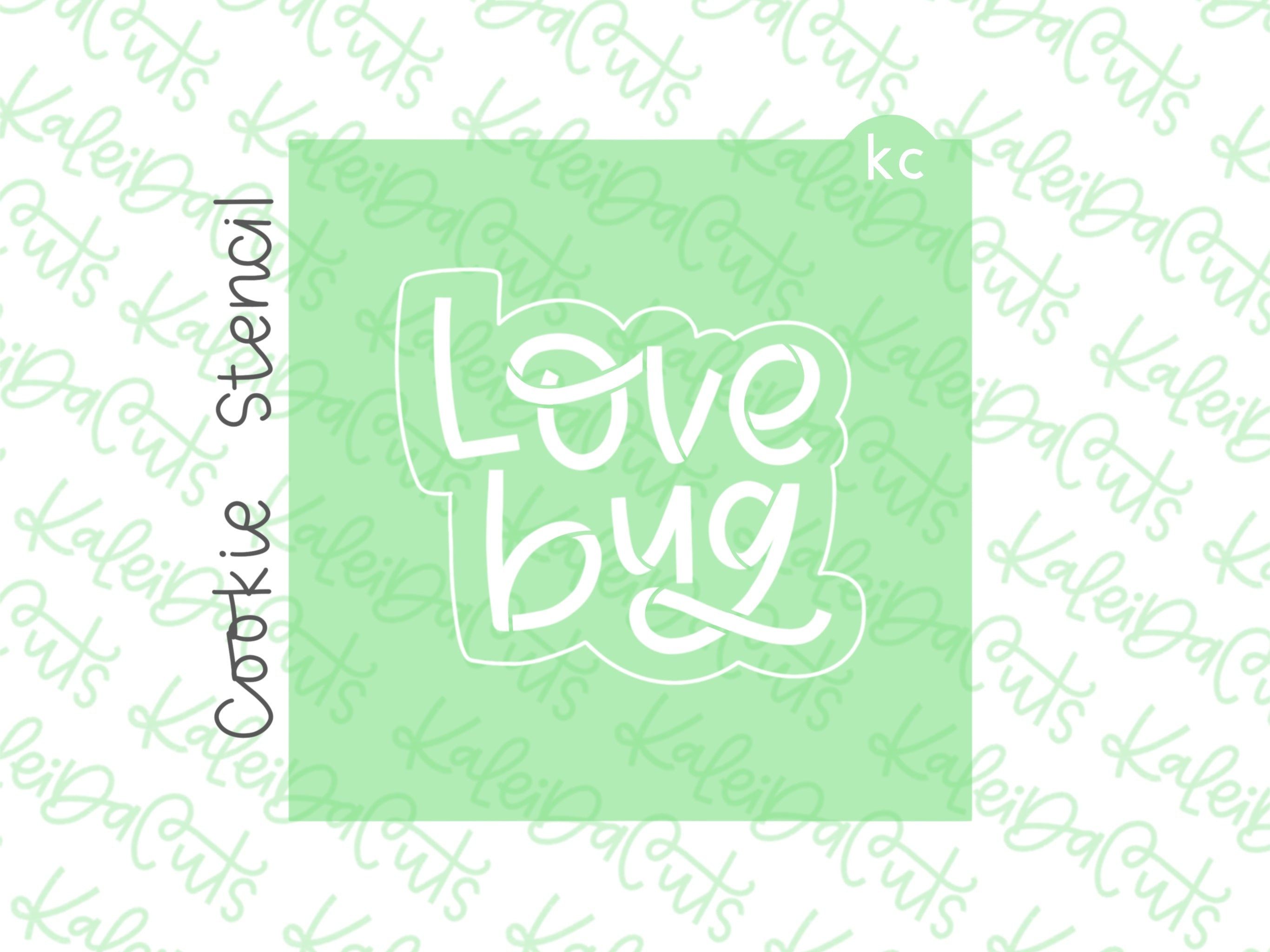 Love Bug Stencil KaleidaCuts
