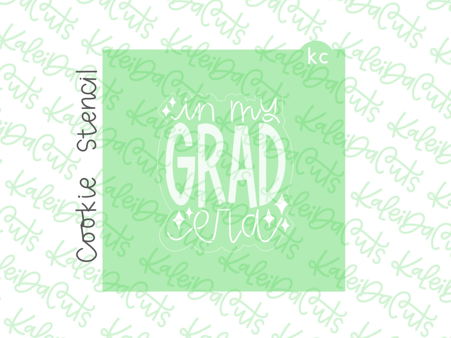 Grad Era Stencil