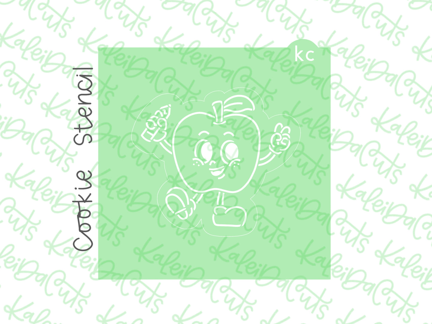 PYO Apple Student Stencil