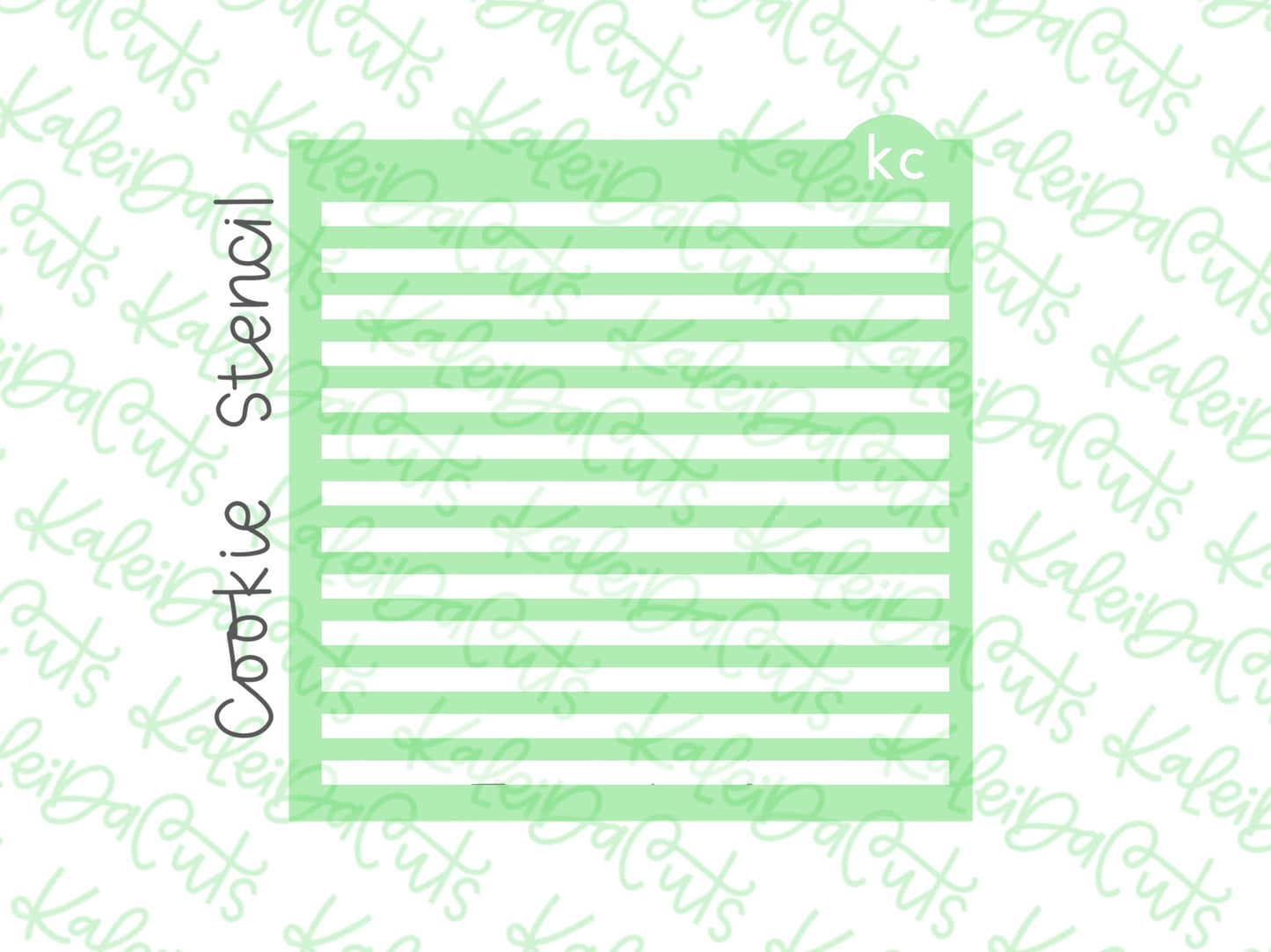 Straight Line (Gingham) Stencil