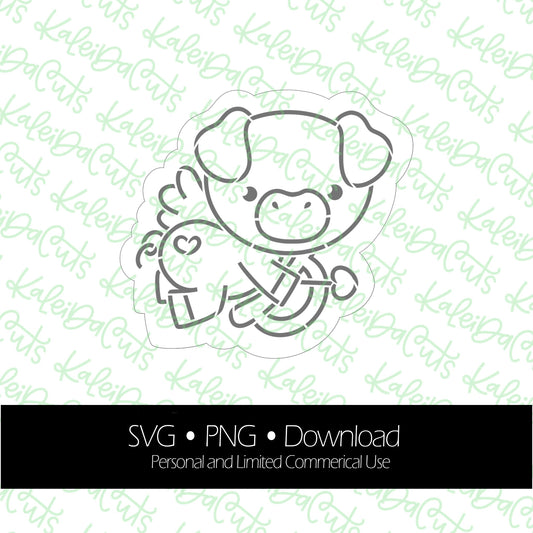 PYO Cupid Pig Digital Download.