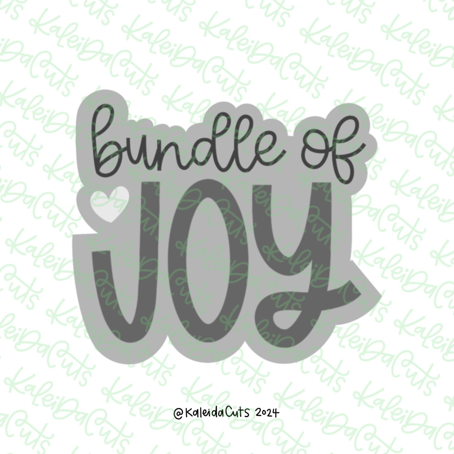 Bundle of Joy Plaque Cookie Cutter