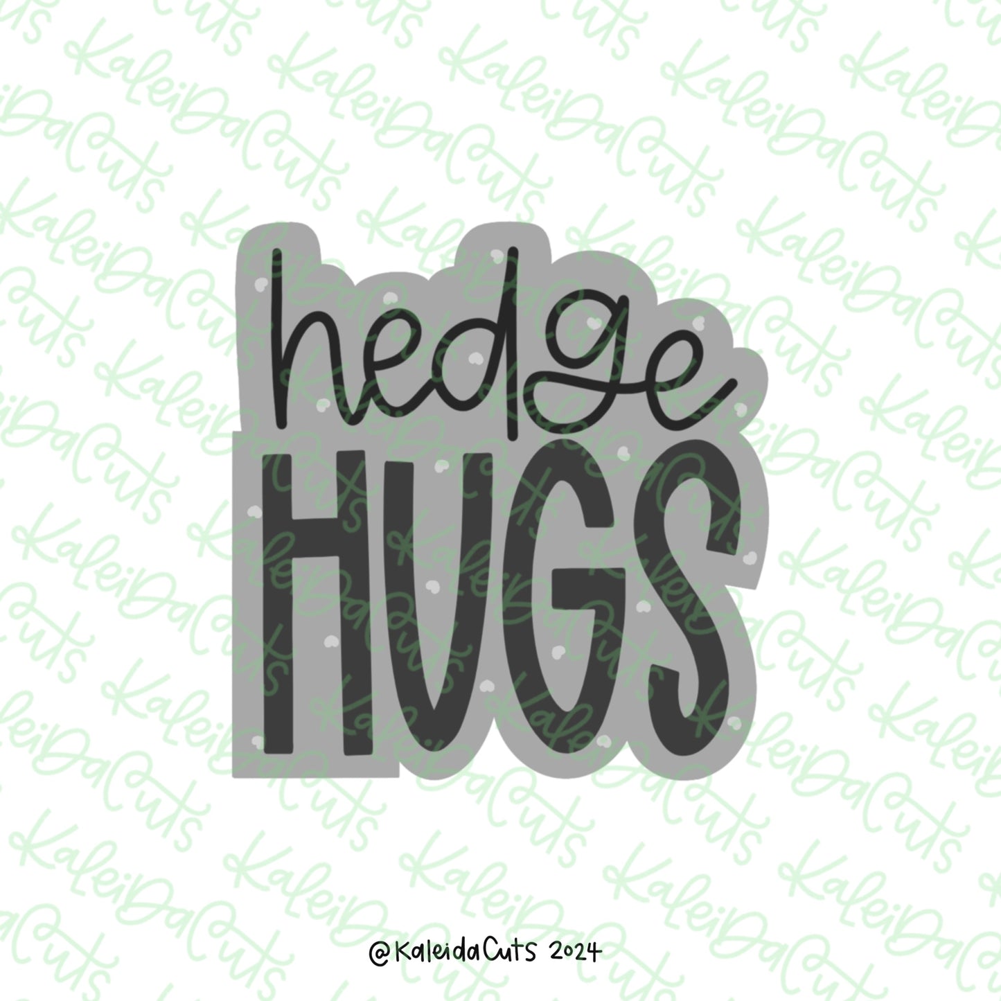 Hedge Hugs Cookie Cutter
