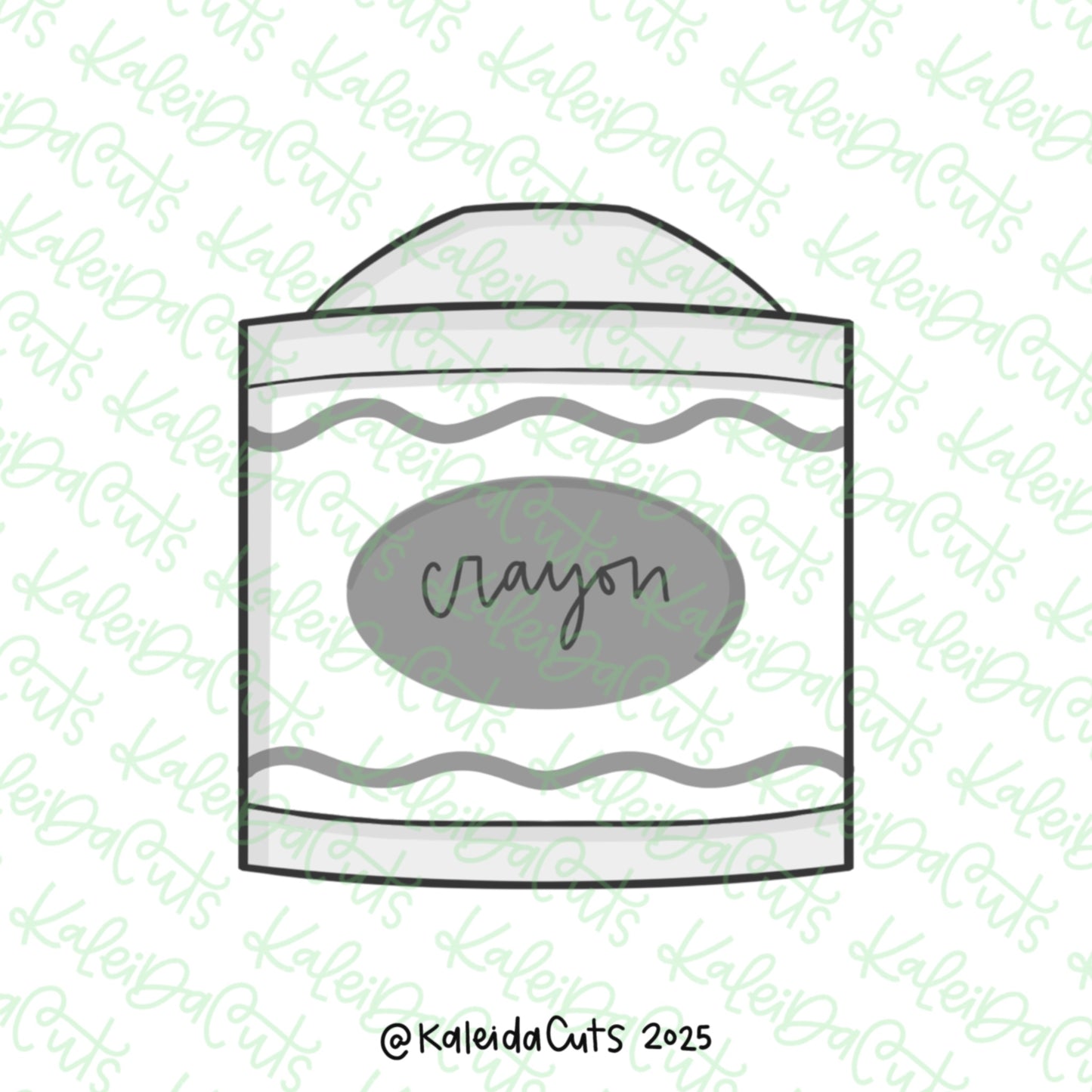 Squarish Crayon Cookie Cutter