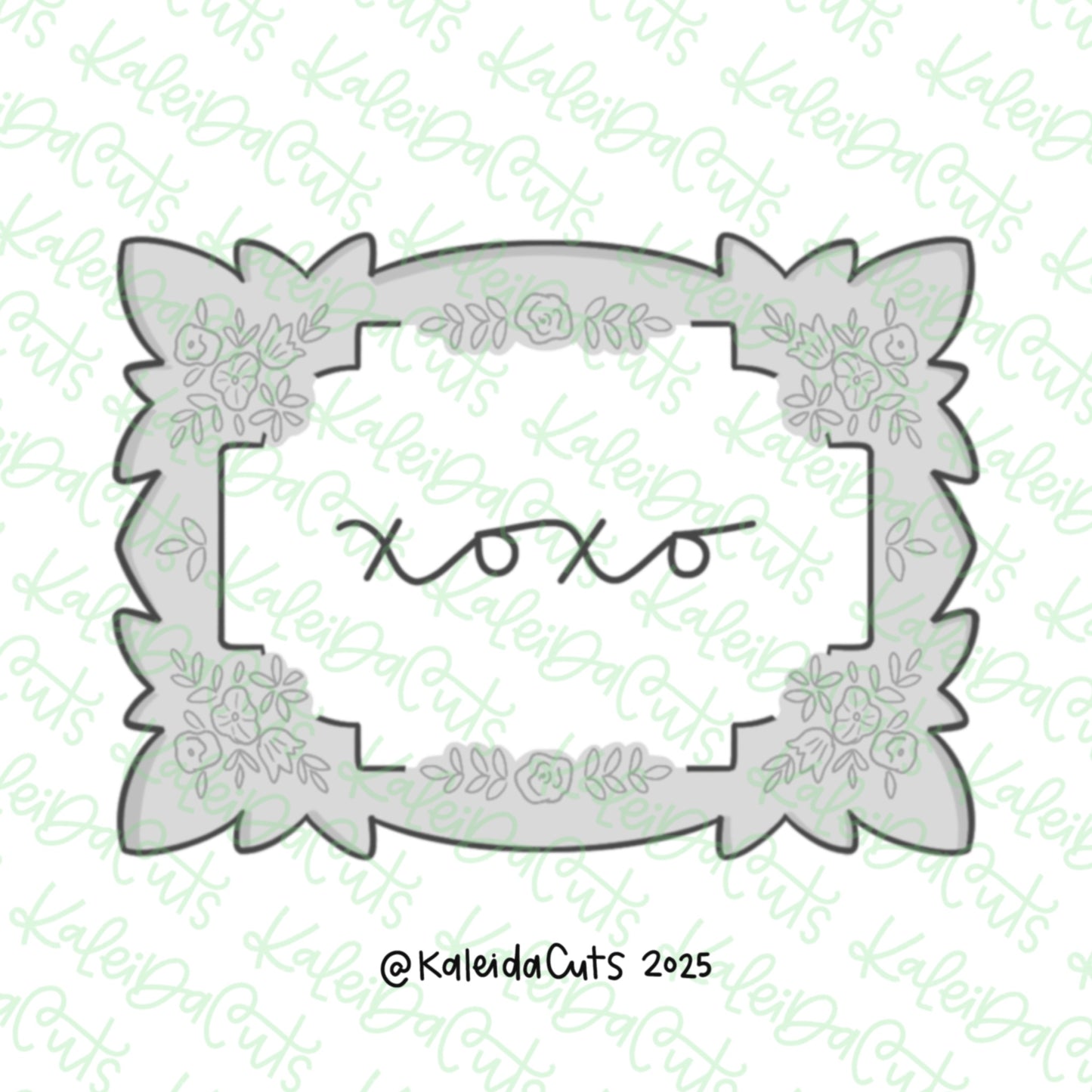 Xoxo Plaque Cookie Cutter