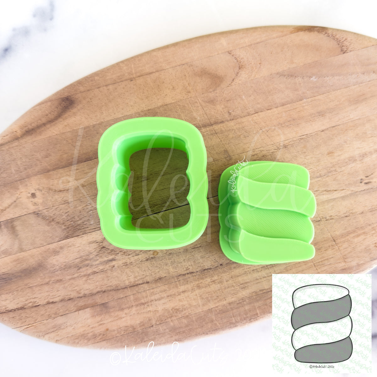 Peppermint Twist Kaleida Popper. Cake Pop Mold
