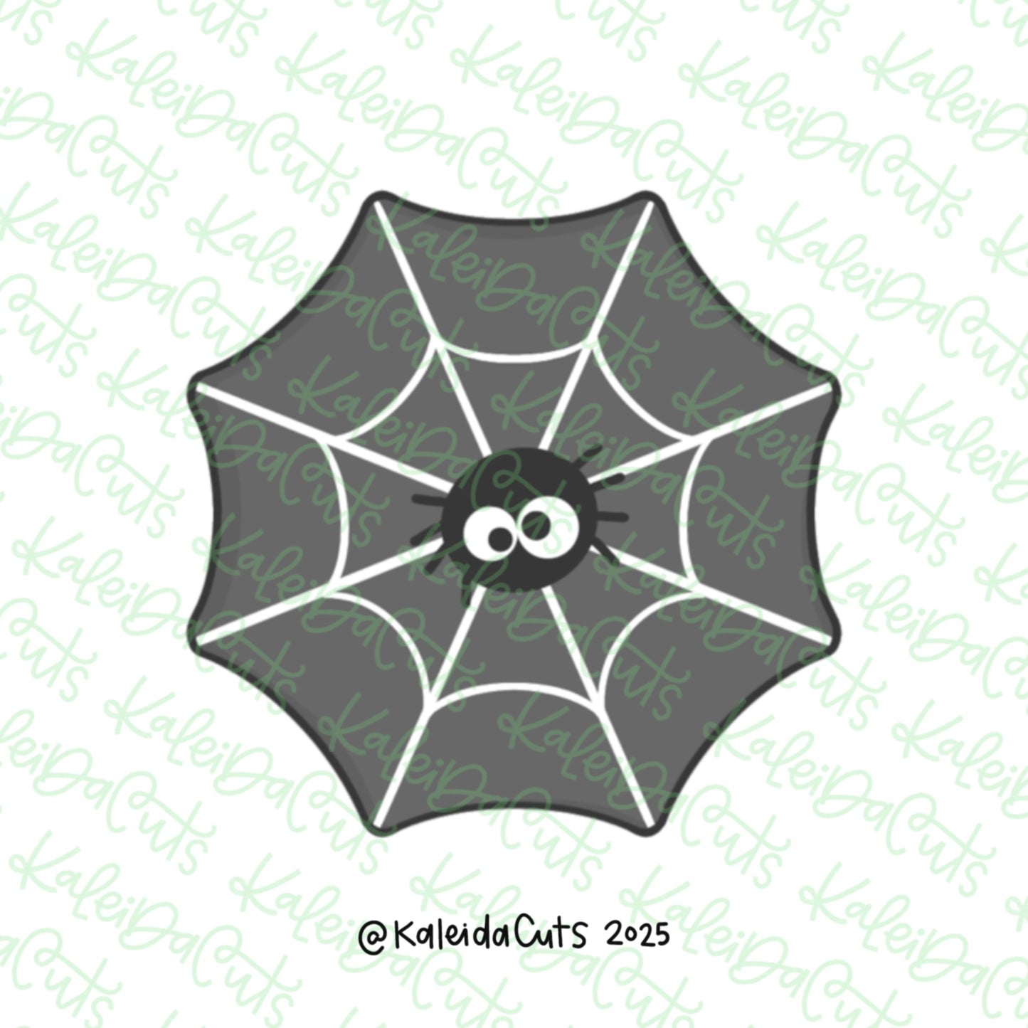 Simple Spider Web Cookie Cutter
