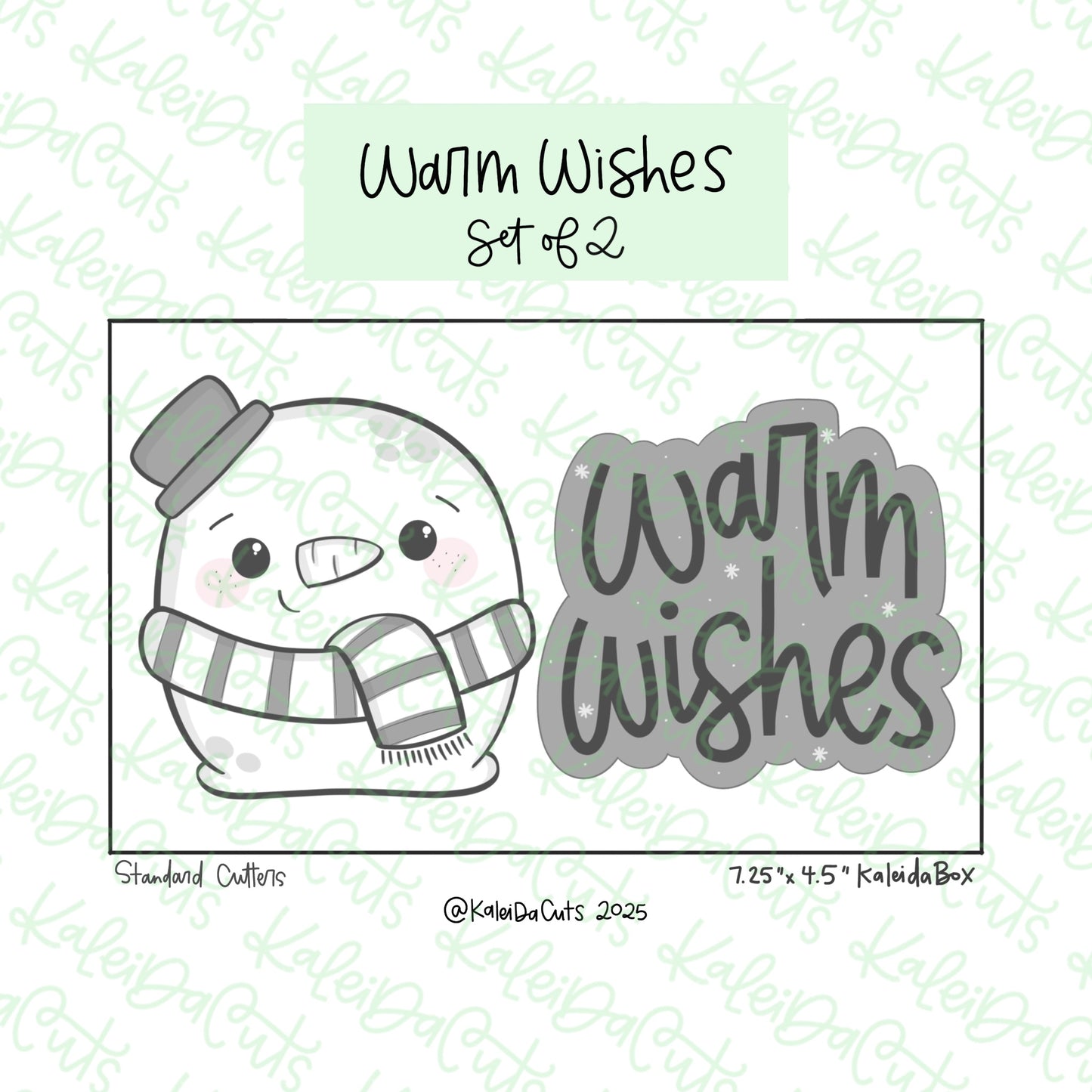 Warm Wishes Cookie Cutters Set of 2