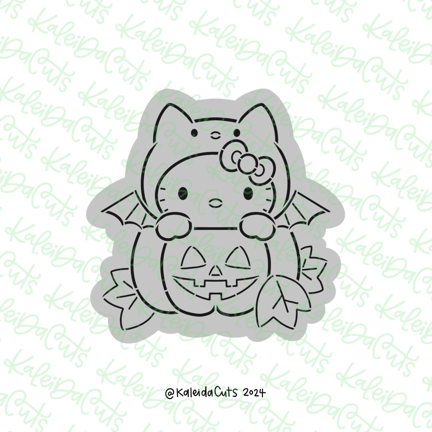 PYO Spooky Bat Kitty Cookie Cutter