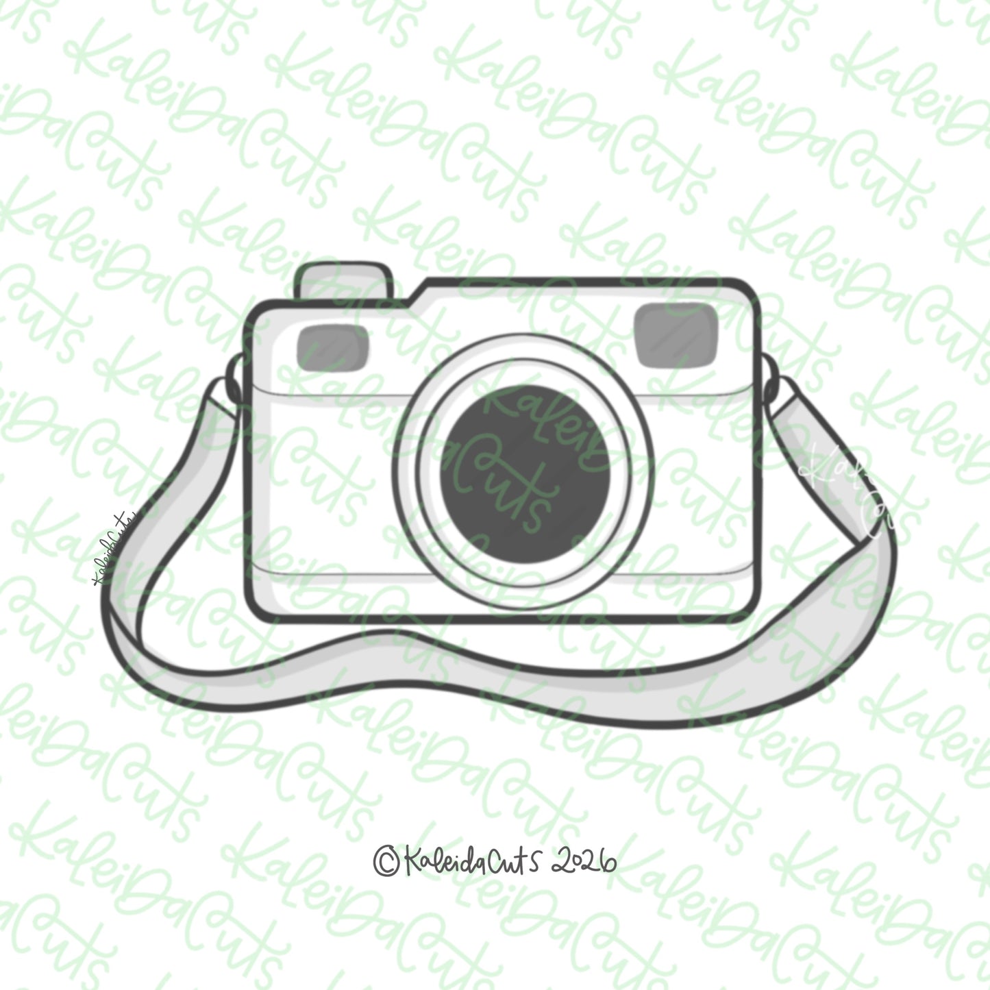 Vintage Camera Cookie Cutter