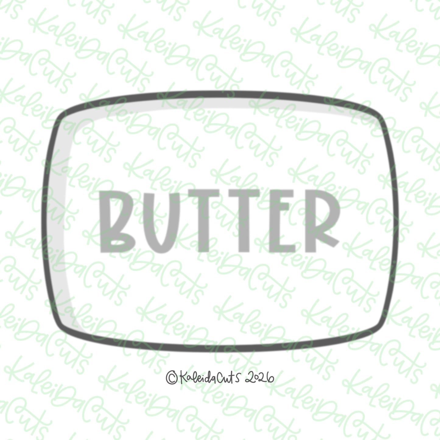 Butter Squish Cookie Cutter