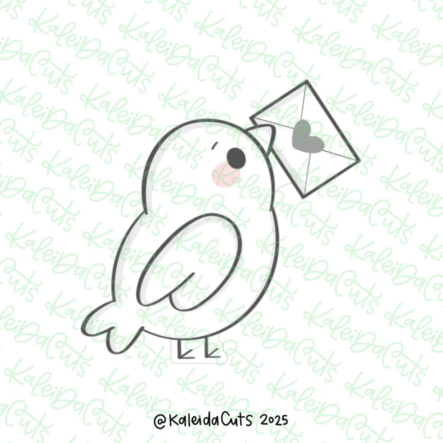 Love Bird Letter Cookie Cutter