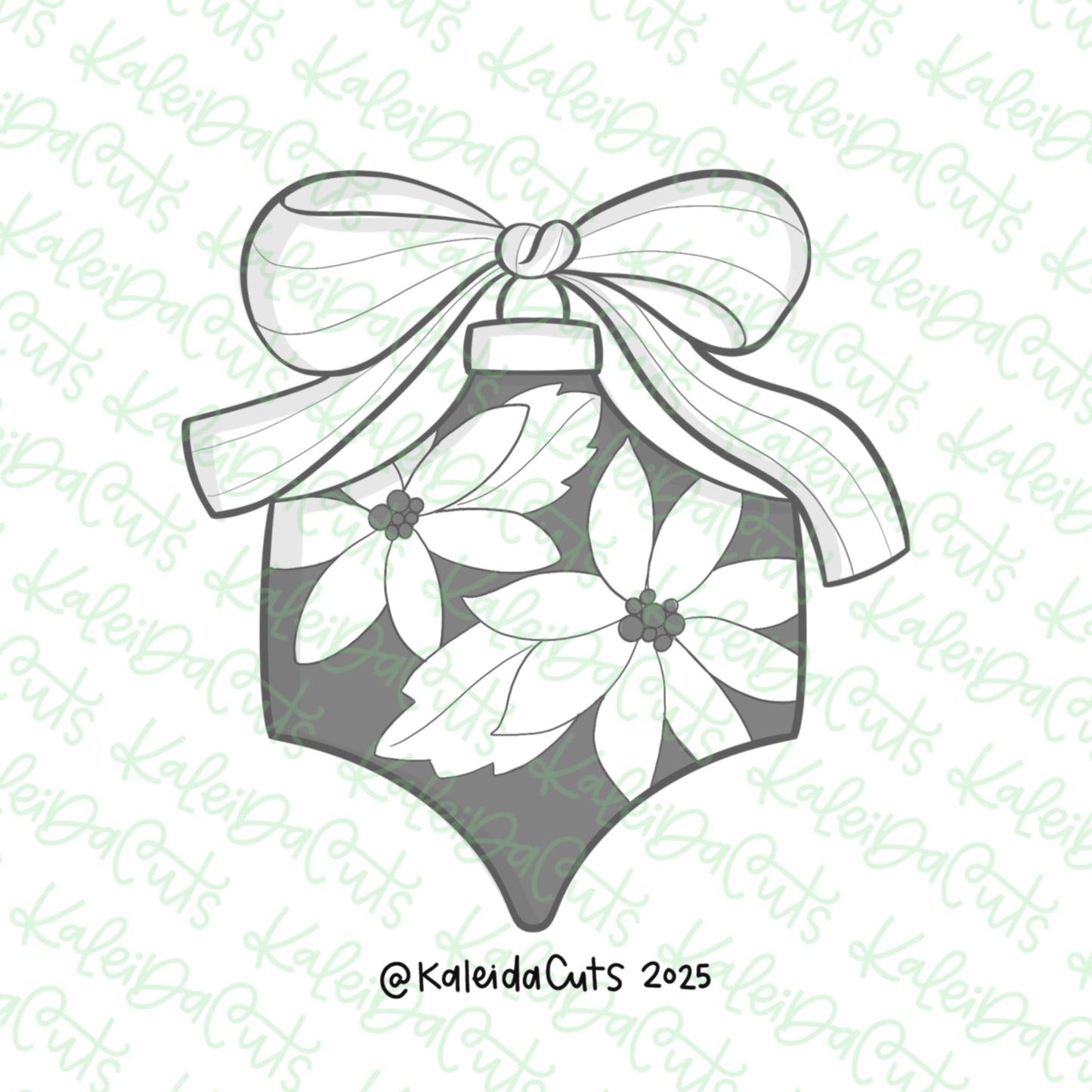 Coquette Ornament 4 Cookie Cutter