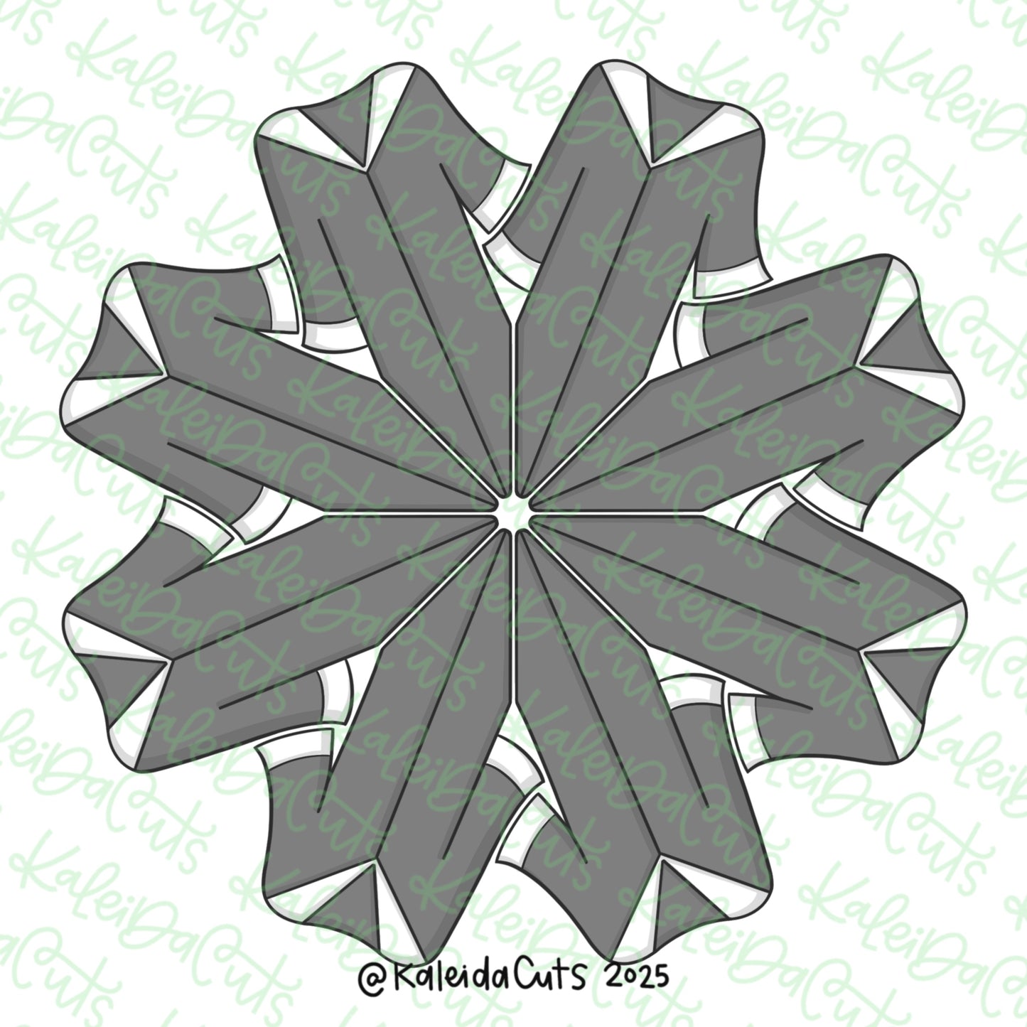 Grad Gown Platter Cookie Cutter