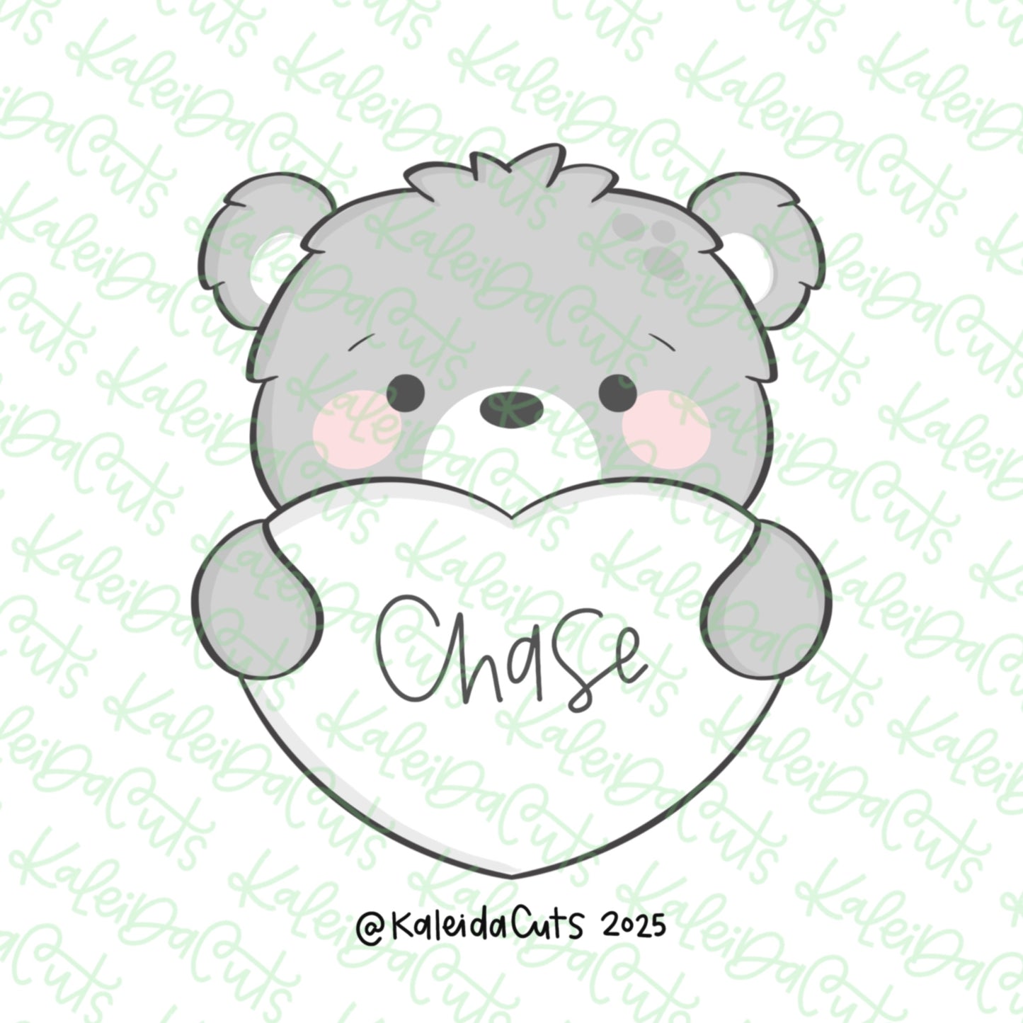 Bear Valentine Cookie Cutter