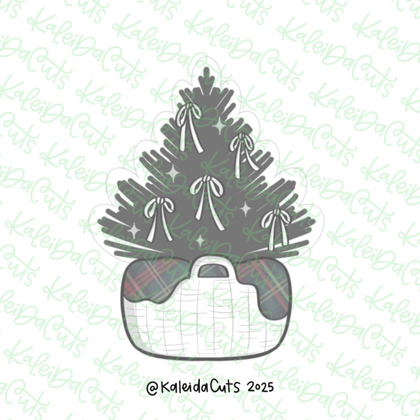 Heritage Tree Basket Cookie Cutter