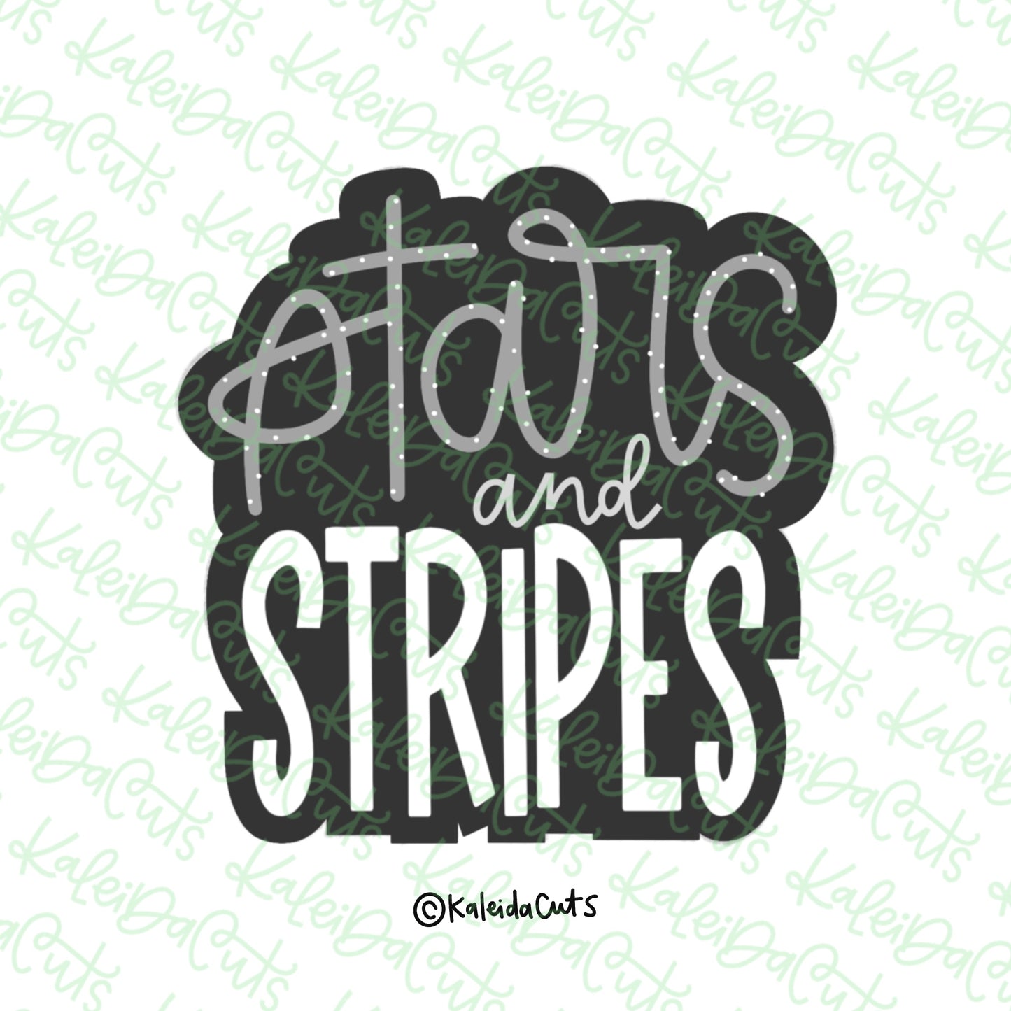 Stars and Stripes Cookie Cutter