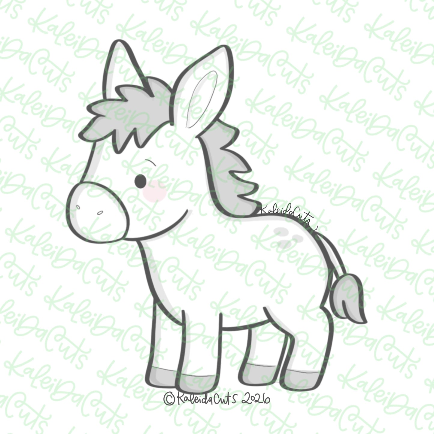 Hosanna Donkey Cookie Cutter