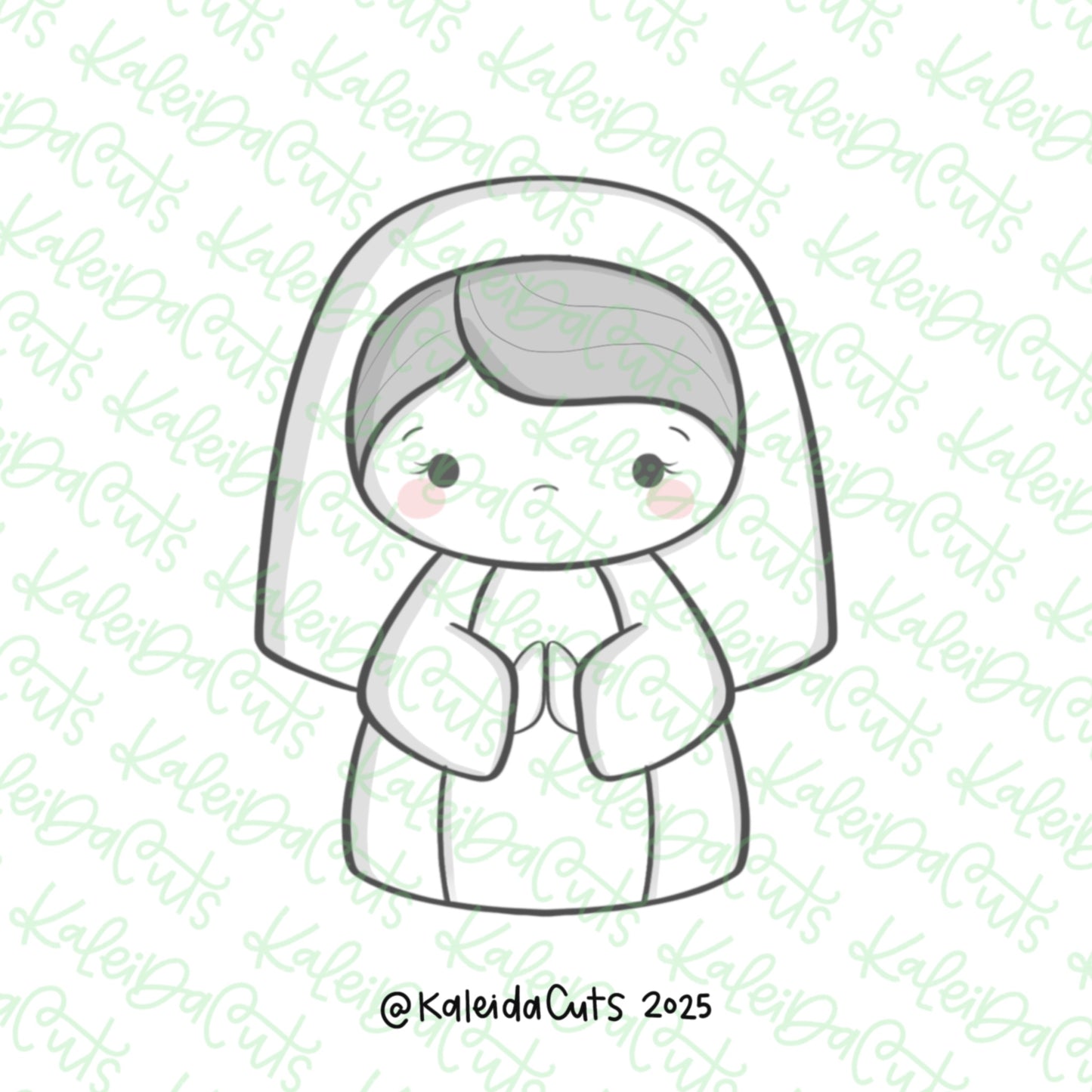 2025 Mary Cookie Cutter