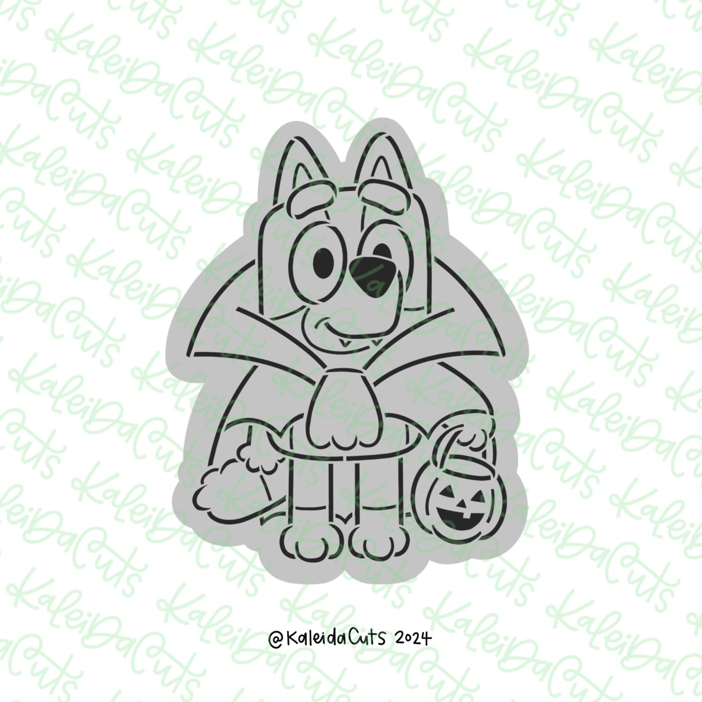 PYO Spooky Blue Pup Cookie Cutter