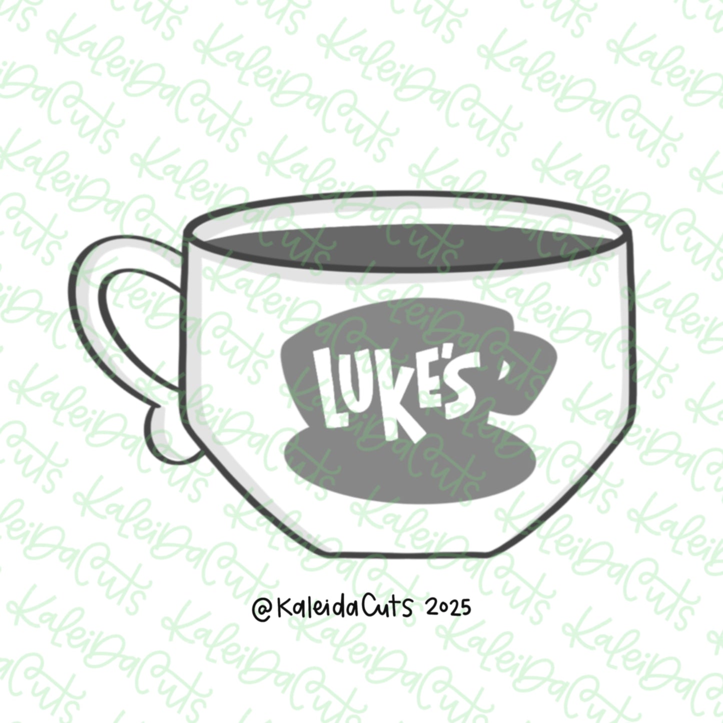 Luke Coffee Cookie Cutter