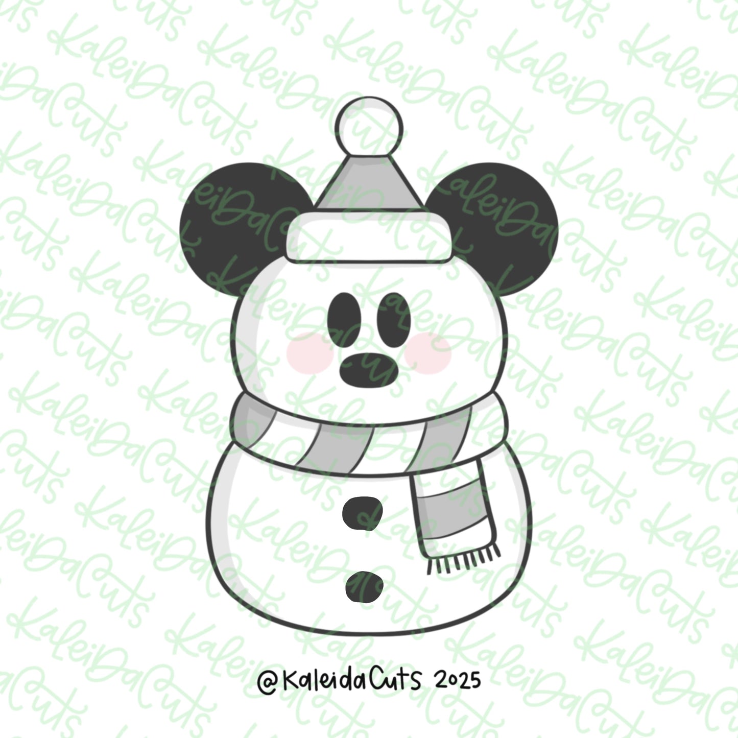 Mouse Snowman Cookie Cutter