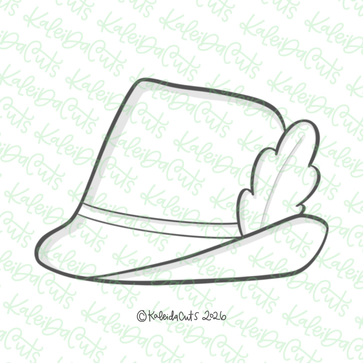 Oktoberfest Hat Cookie Cutter