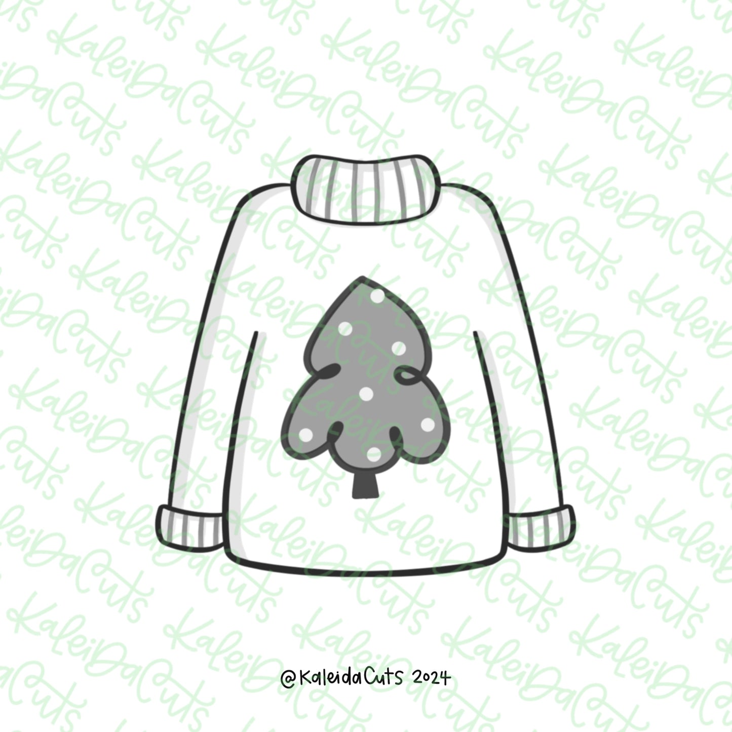 Chunky Sweater Cookie Cutter