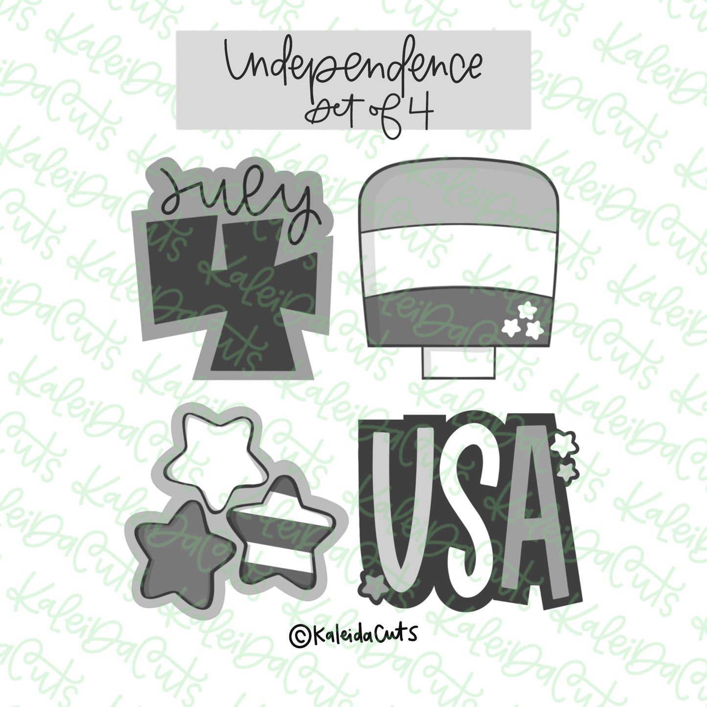 Independence Cookie Cutter Set of 4