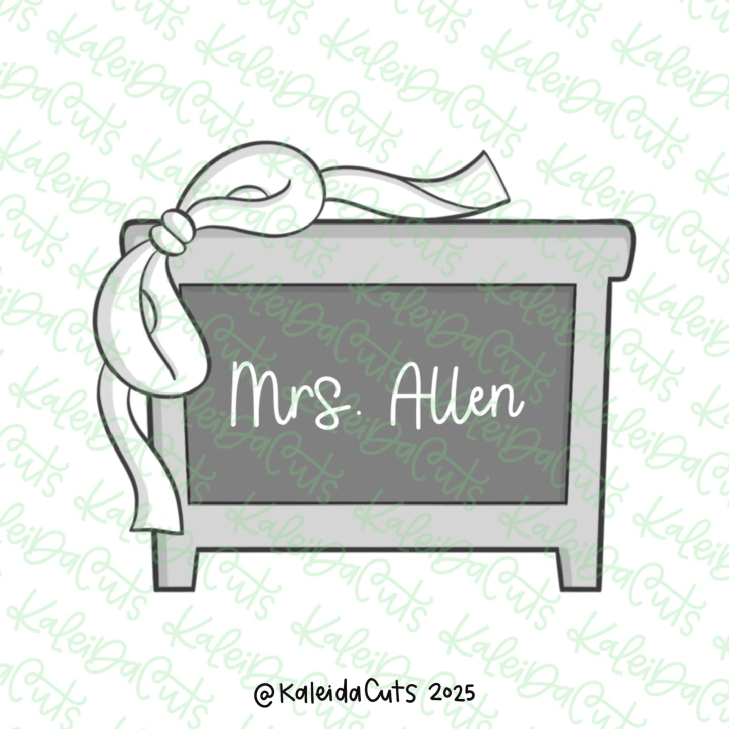 Coquette Desk Cookie Cutter