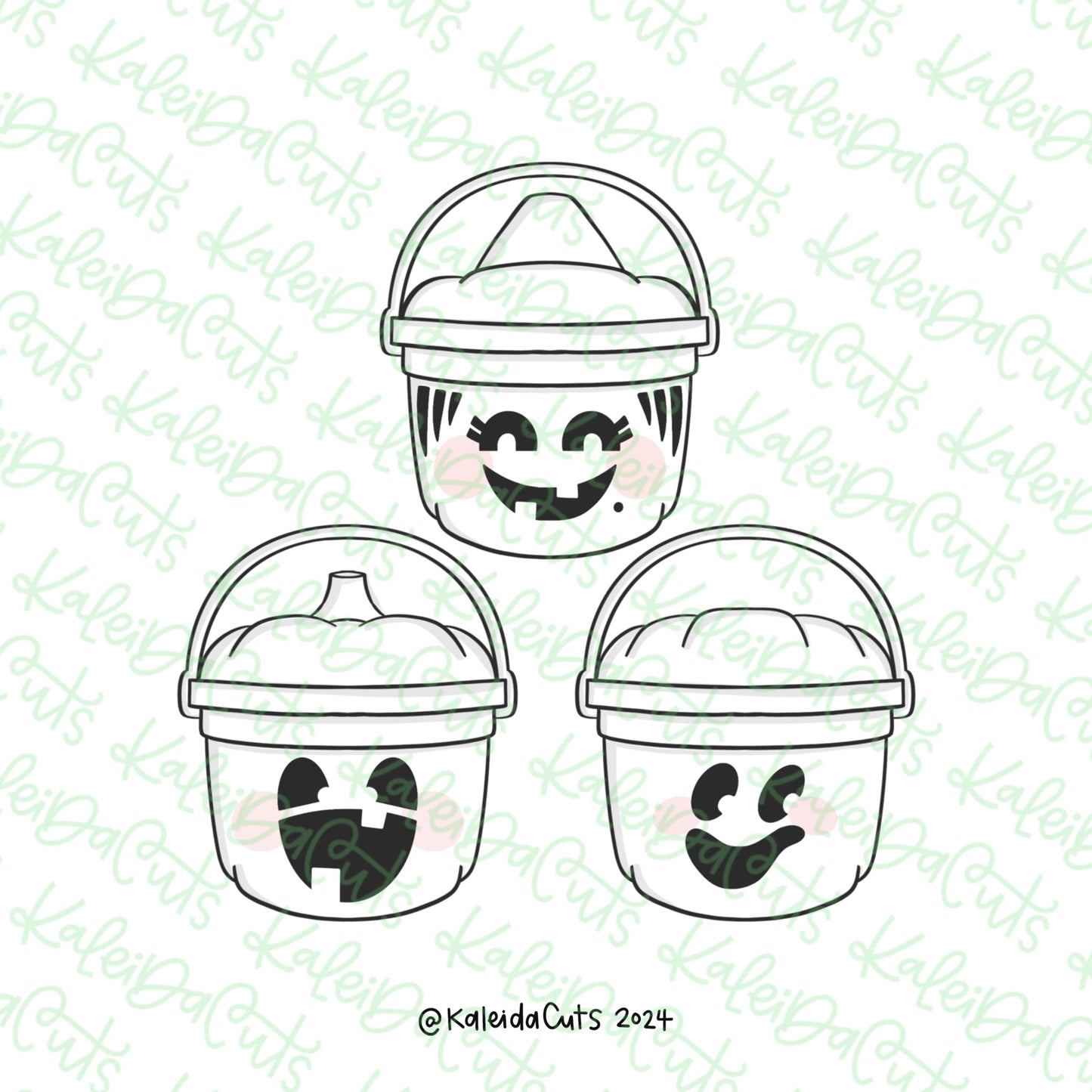 Boo Bucket Cookie Cutter