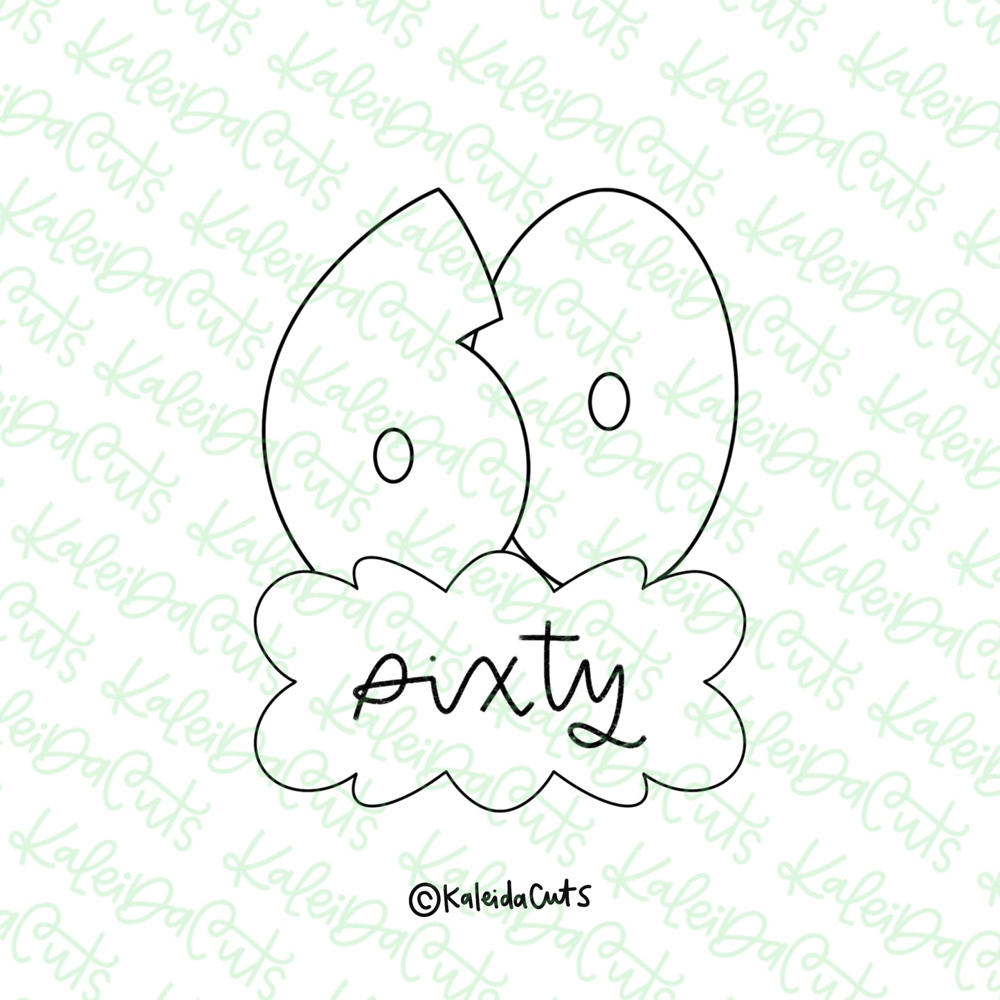 Nancy Sixty Cookie Cutter