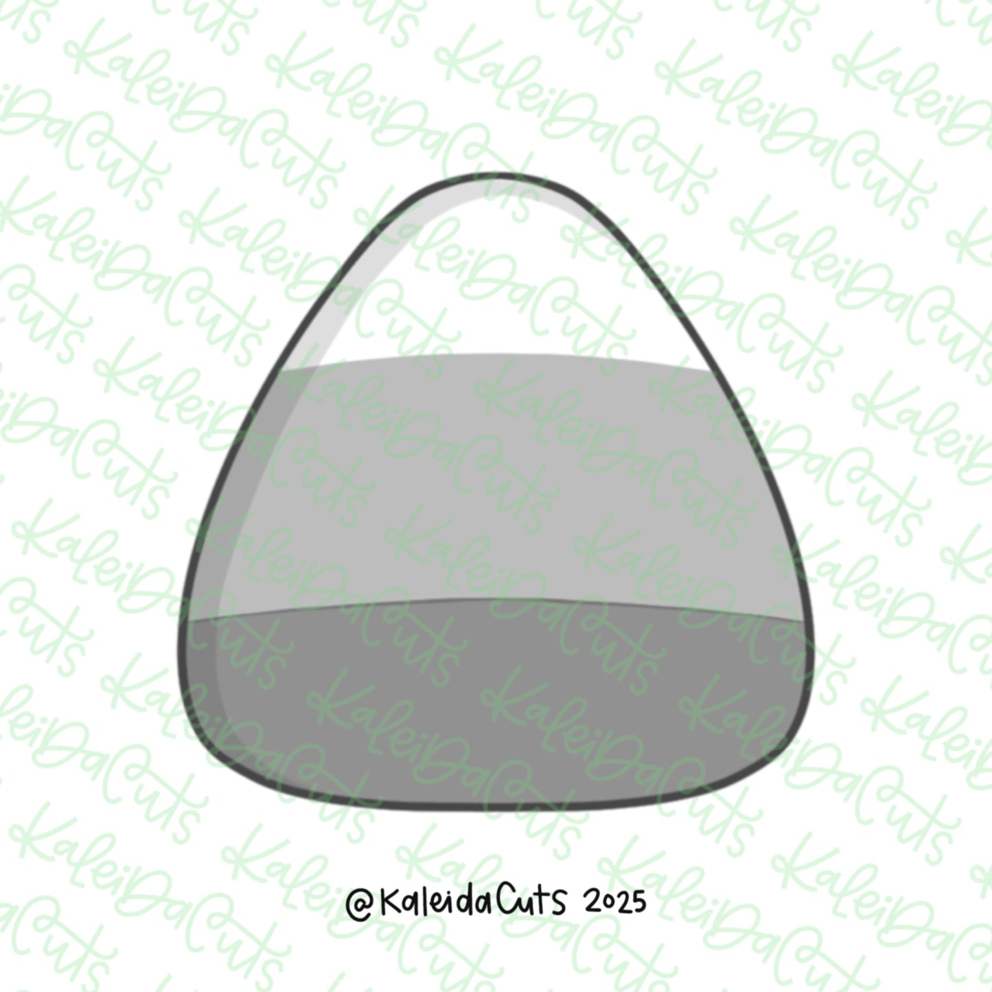 Simple Candy Corn Cookie Cutter