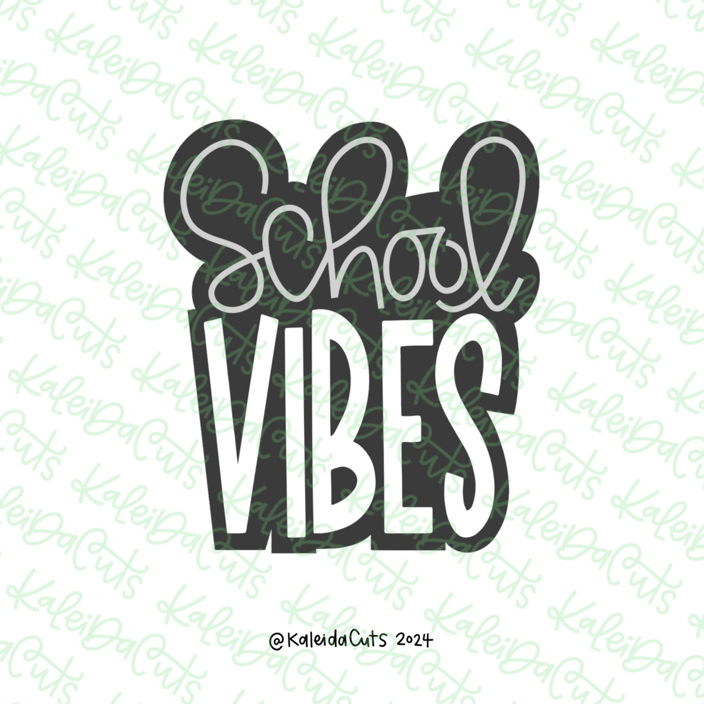 School Vibes Cookie Cutter